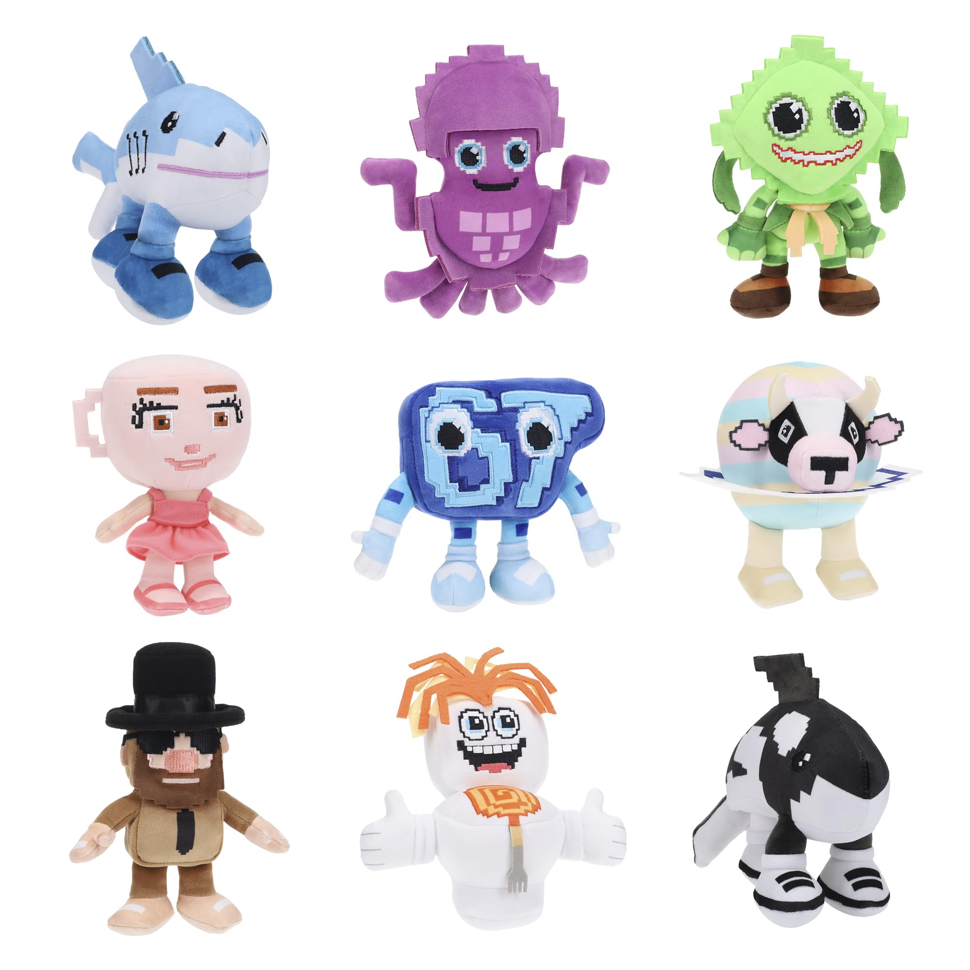 Steal A Brainrot Mystery Collectible Plush - Series 1 | 20 cm | Includes Roblox DLC Code