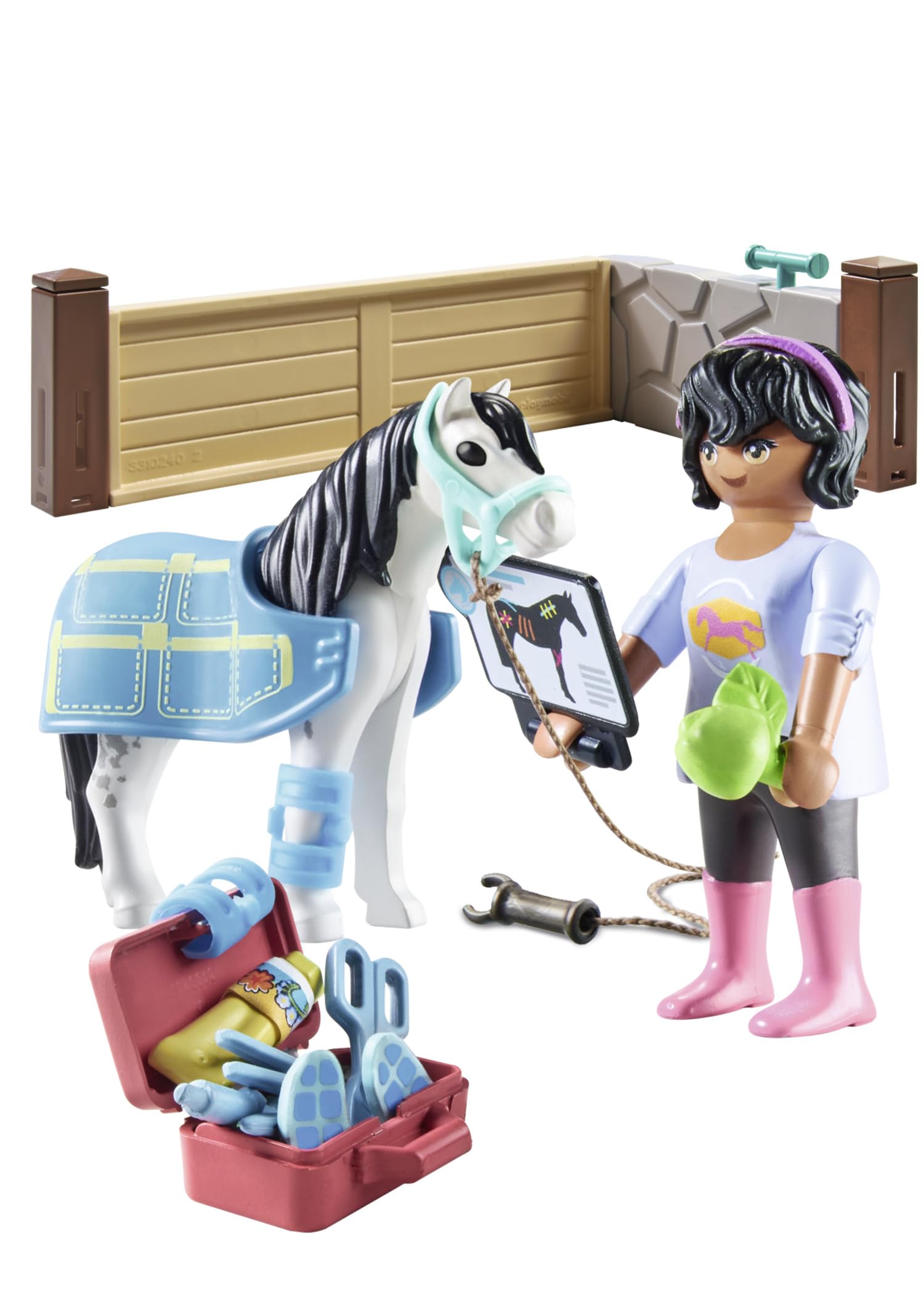 Playmobil 71497 Horses of Waterfall: Horse Therapist Playset | Ages 4+ 6
