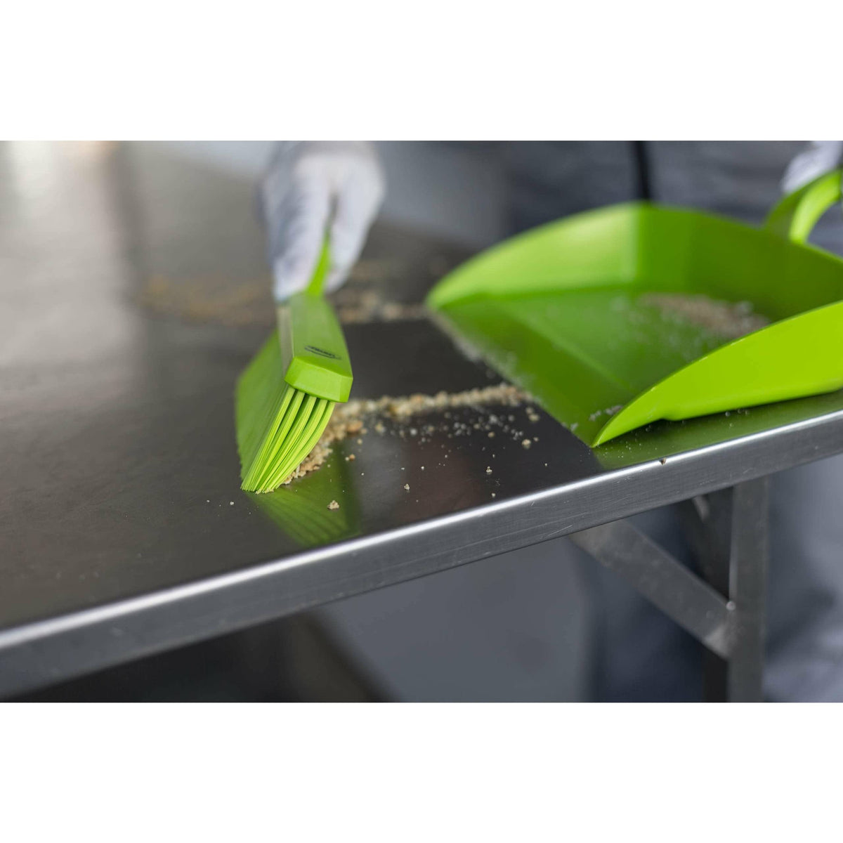Vikan Bench Brush - Soft Bristles, Green