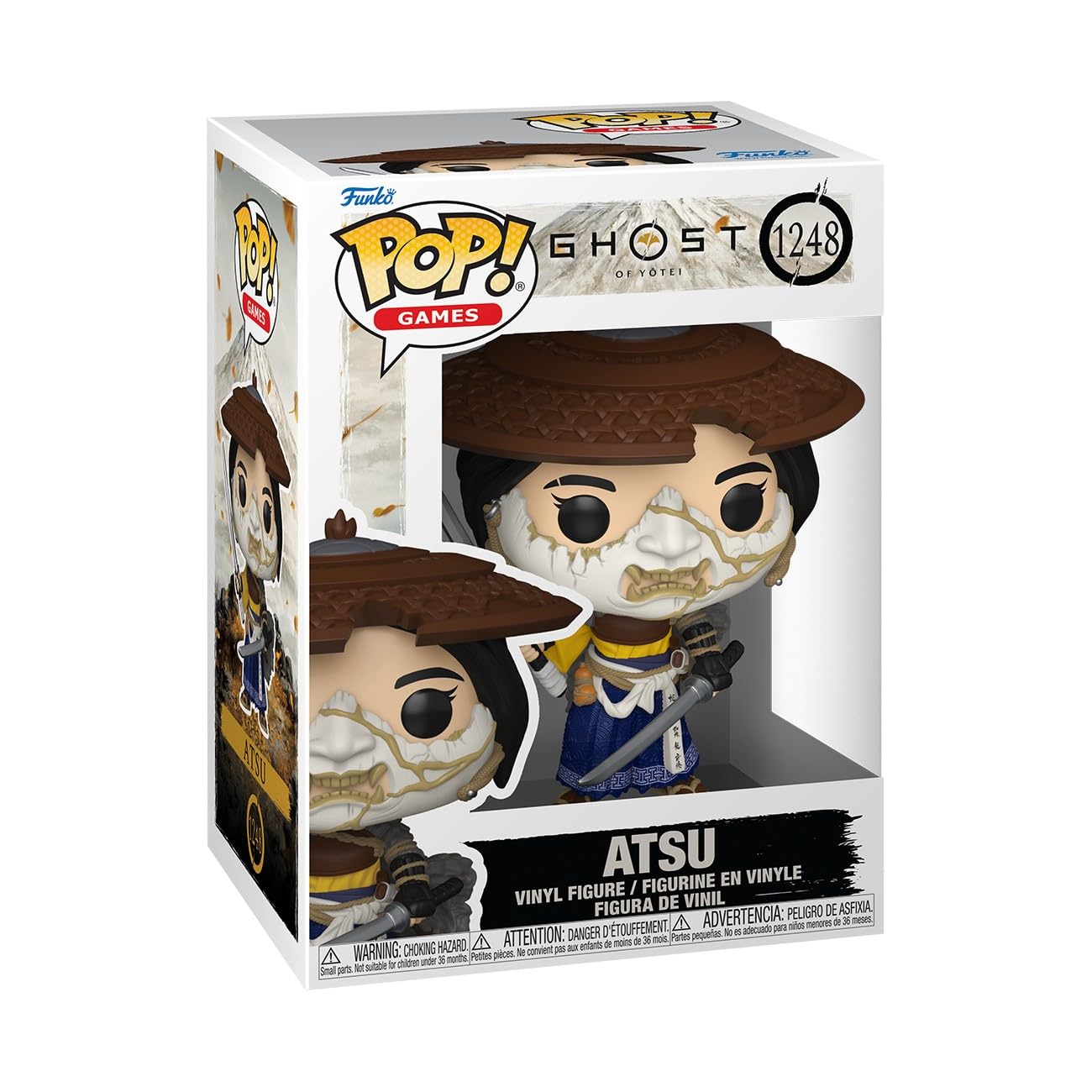 Funko POP! Games: Atsu - Ghost of Yotei Collectible Vinyl Figure | 3.75 Inches 1