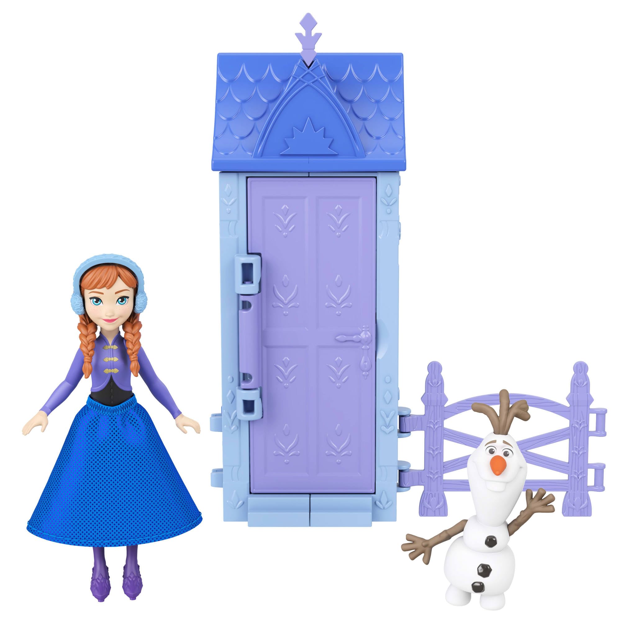 Mattel Disney Frozen Anna or Elsa Playset - 5-Surprise Stacker with Posable Doll & Accessories 6