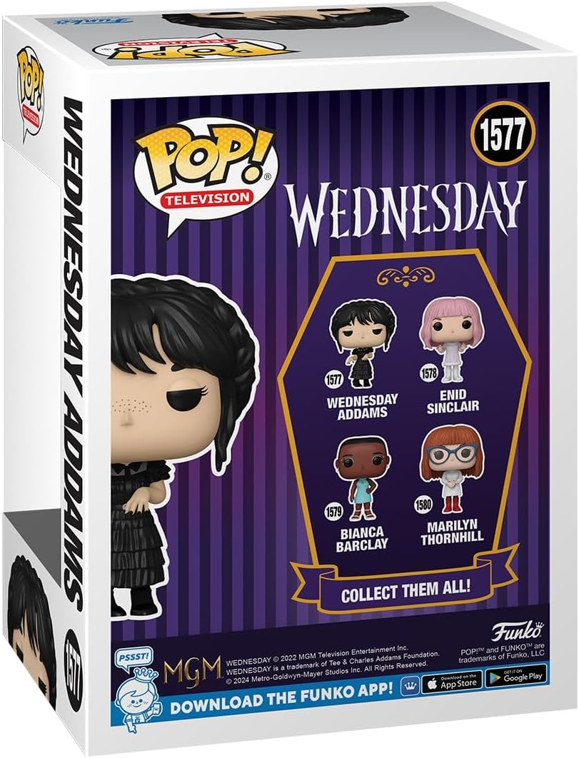 Funko Pop! TV Wednesday Addams - Rave'n Dance Vinyl Figure (83316)