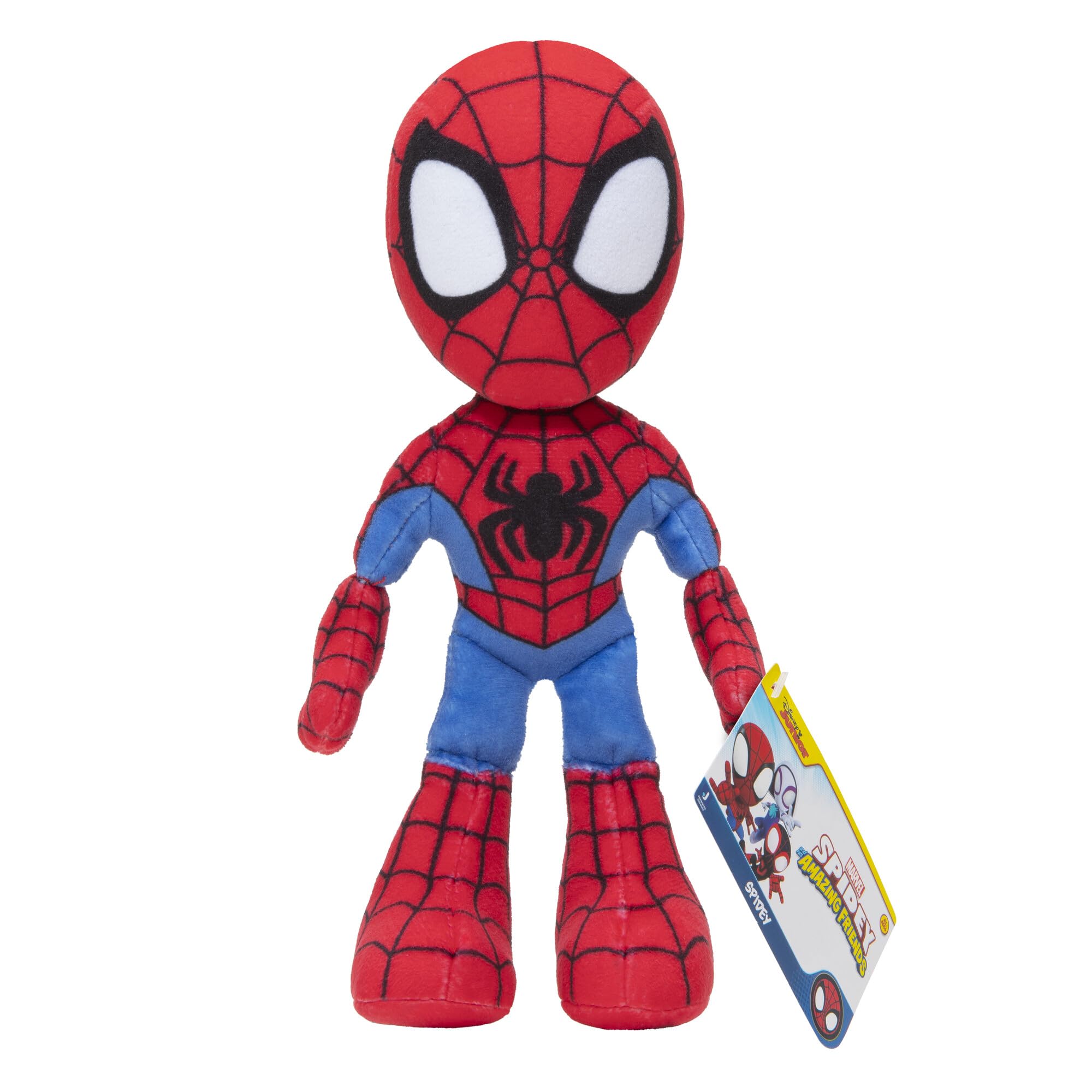 Spidey and His Amazing Friends SNF0002 Spider-Man Soft Plush Toy - 20cm Red Collectible for Kids 1