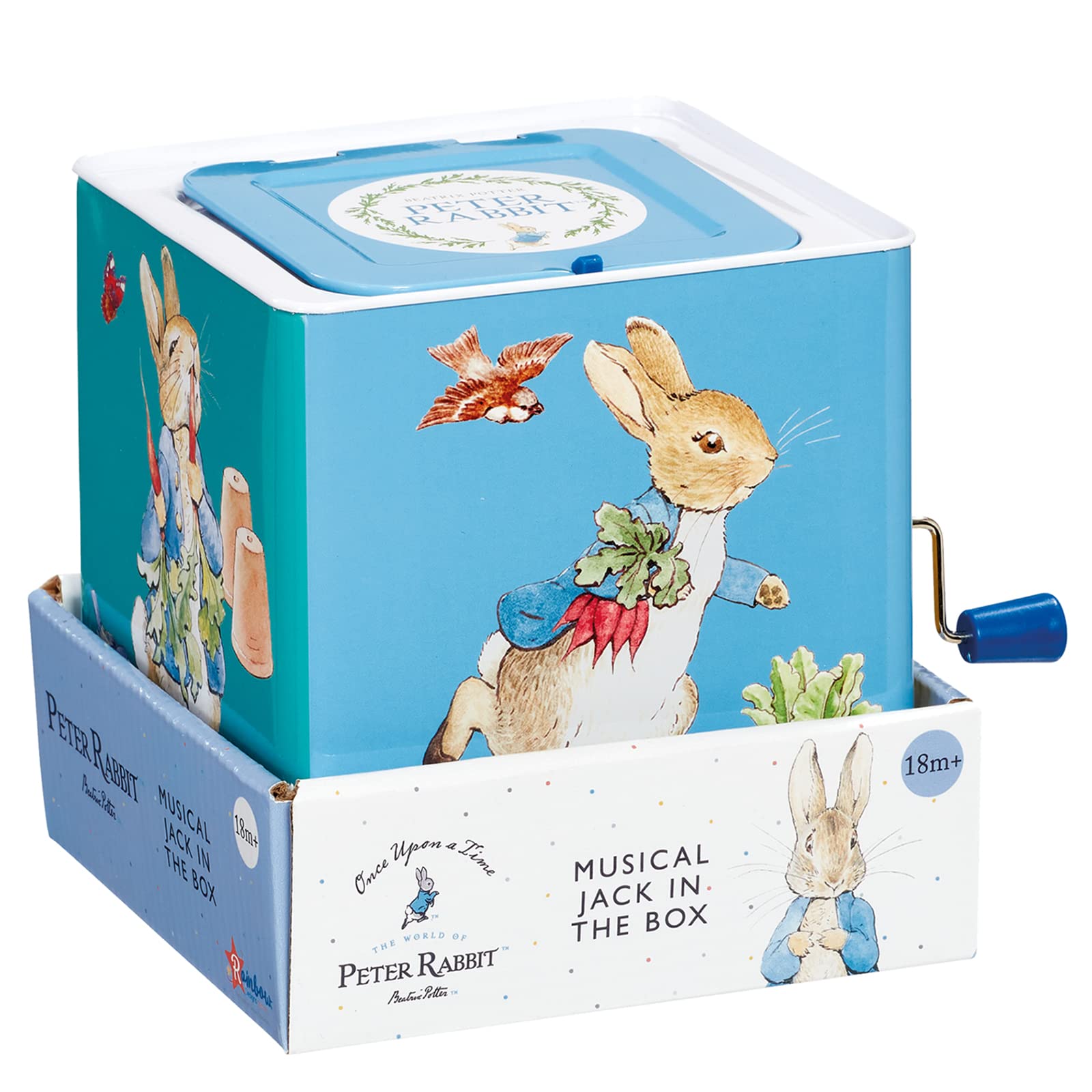 Peter Rabbit Jack in the Box - Musical Soft Toy for Toddlers 18M+ 1