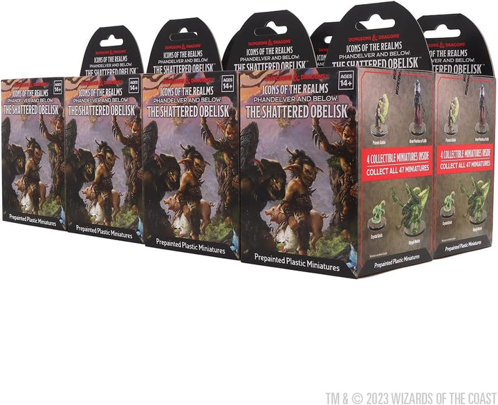 WizKids Dungeons & Dragons Icons of the Realms Phandelver and Below: The Shattered Obelisk Miniatures Booster Brick (230097)