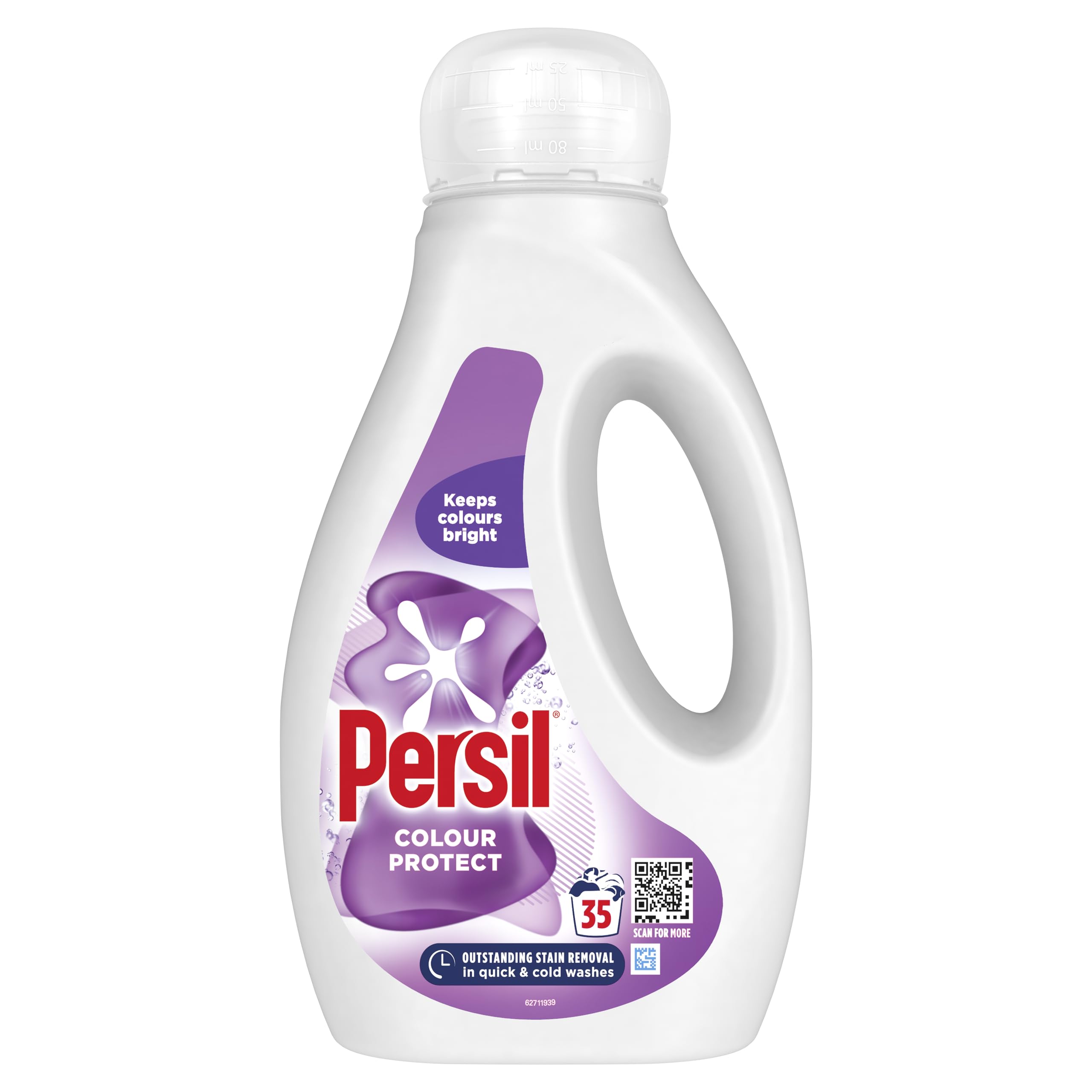 Persil Colour Laundry Washing Liquid Detergent - 945 ml | Removes Mud, Yoghurt, Jam Stains | Cold Wash Effective 1