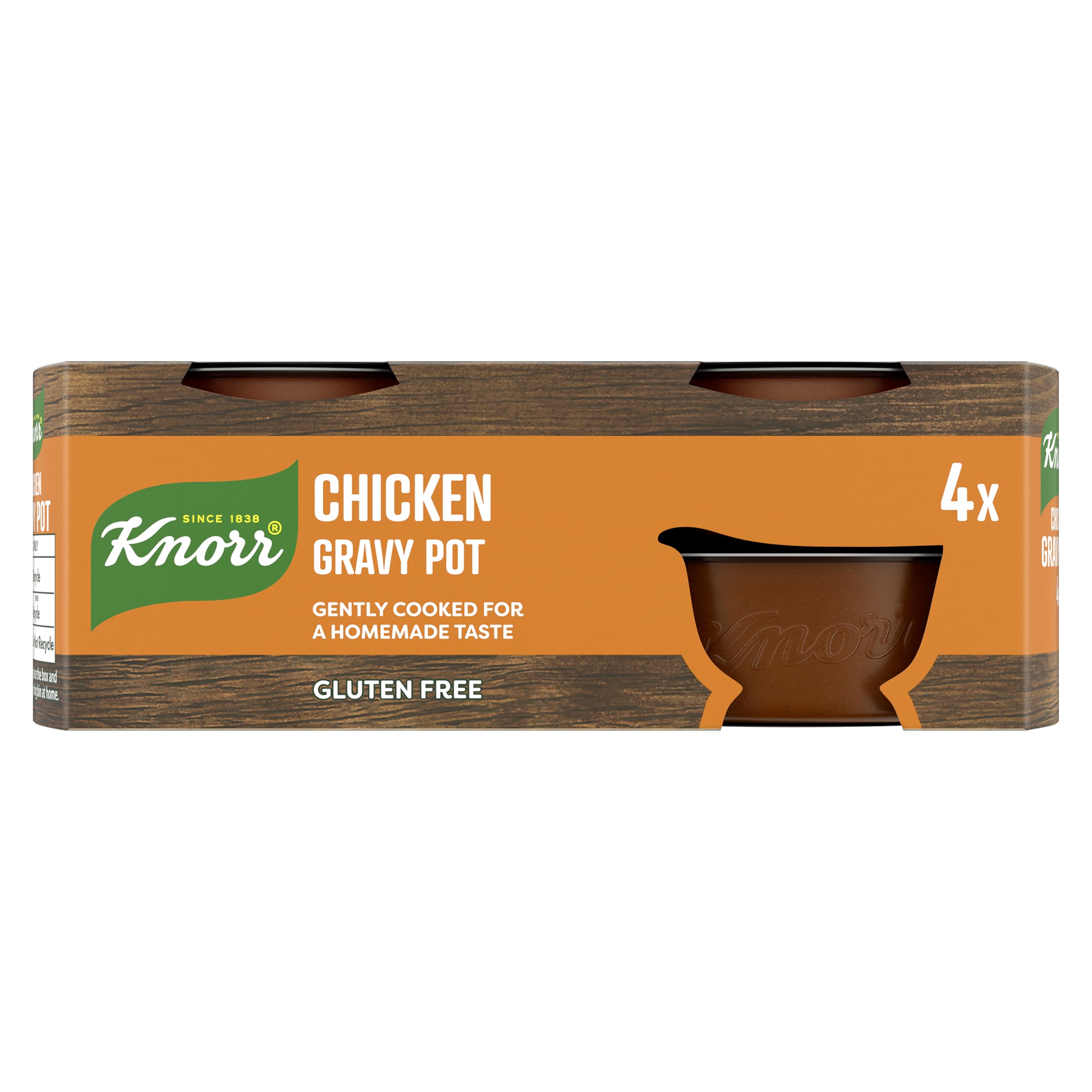 Knorr Chicken Gravy Pot - Gluten Free, No Artificial Colours or Preservatives | 112g 1