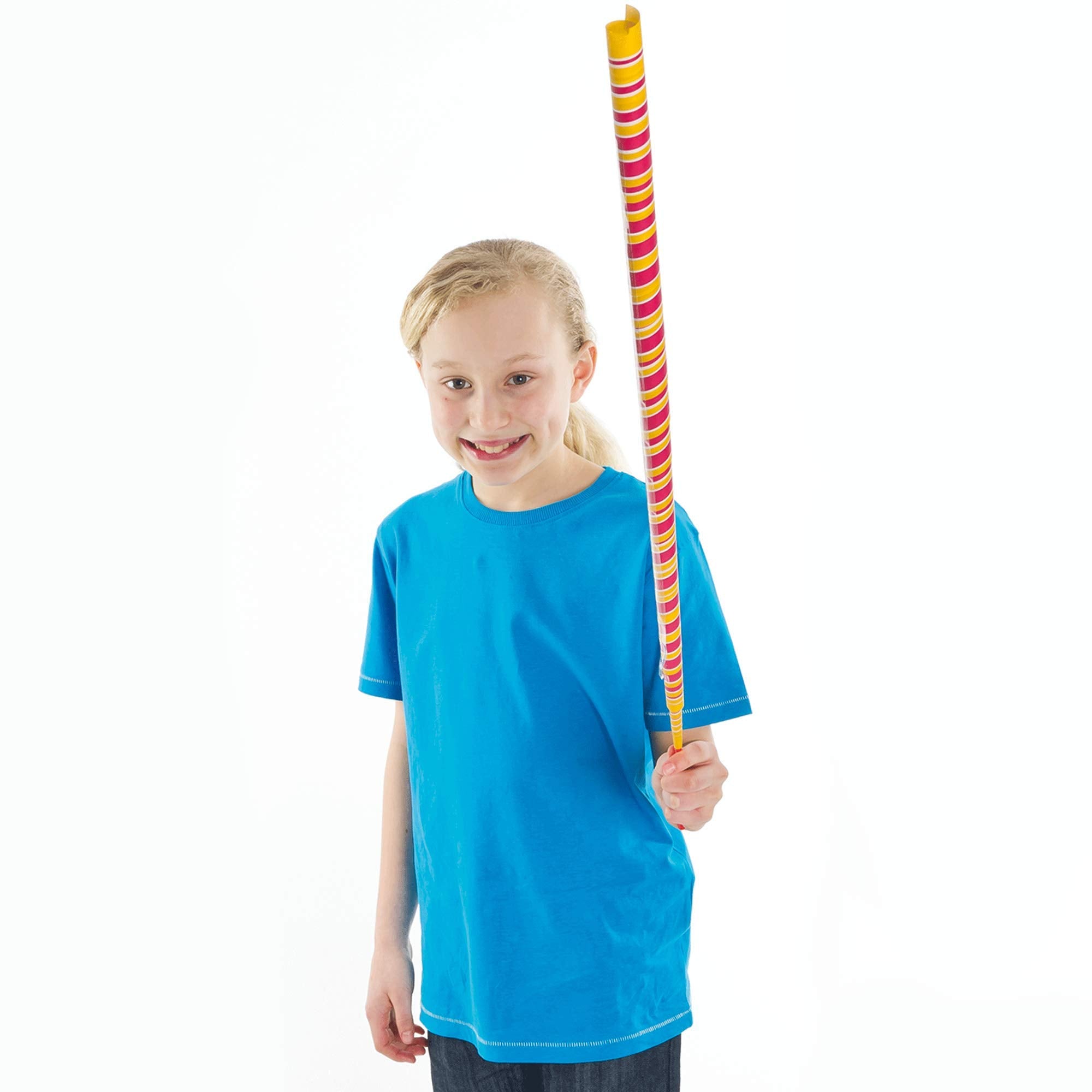 Baker Ross Paper Sword Flickers (Pack of 6) - Coiled Paper Toy | 20 cm Length | Assorted Designs 5