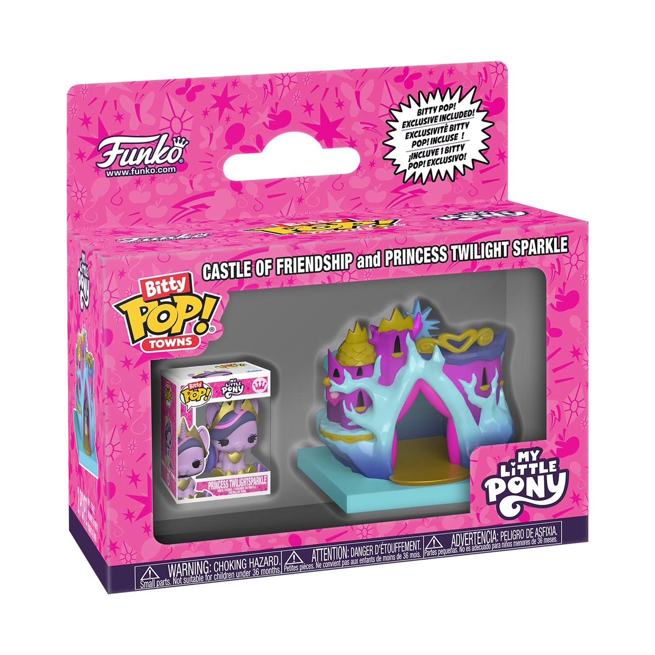 Funko Bitty POP! Town: My Little Pony - Castle of Friendship Collectable Vinyl Figure