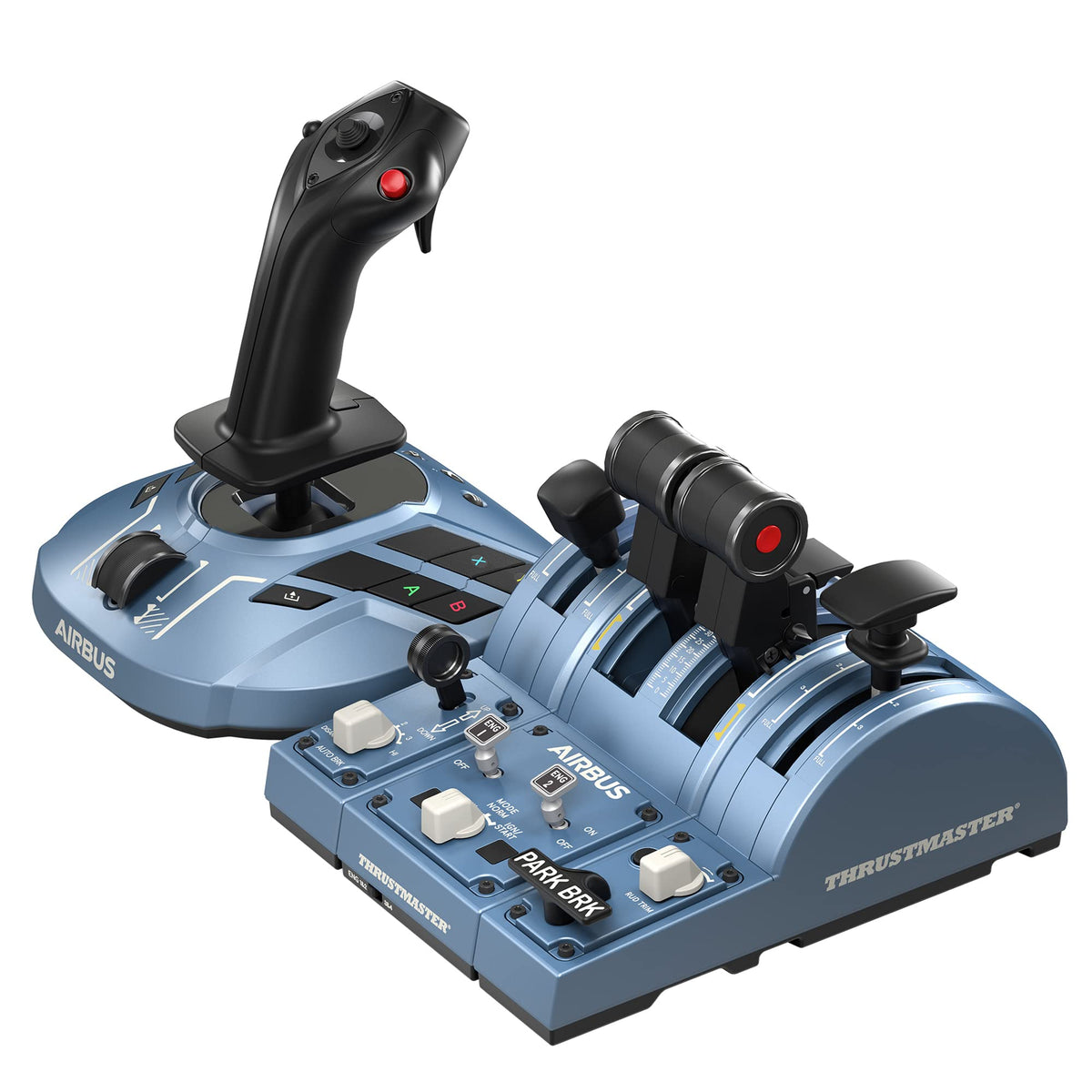 Thrustmaster TCA Captain Pack X Airbus Edition Flight Stick and Throttle Quadrant - Xbox and PC