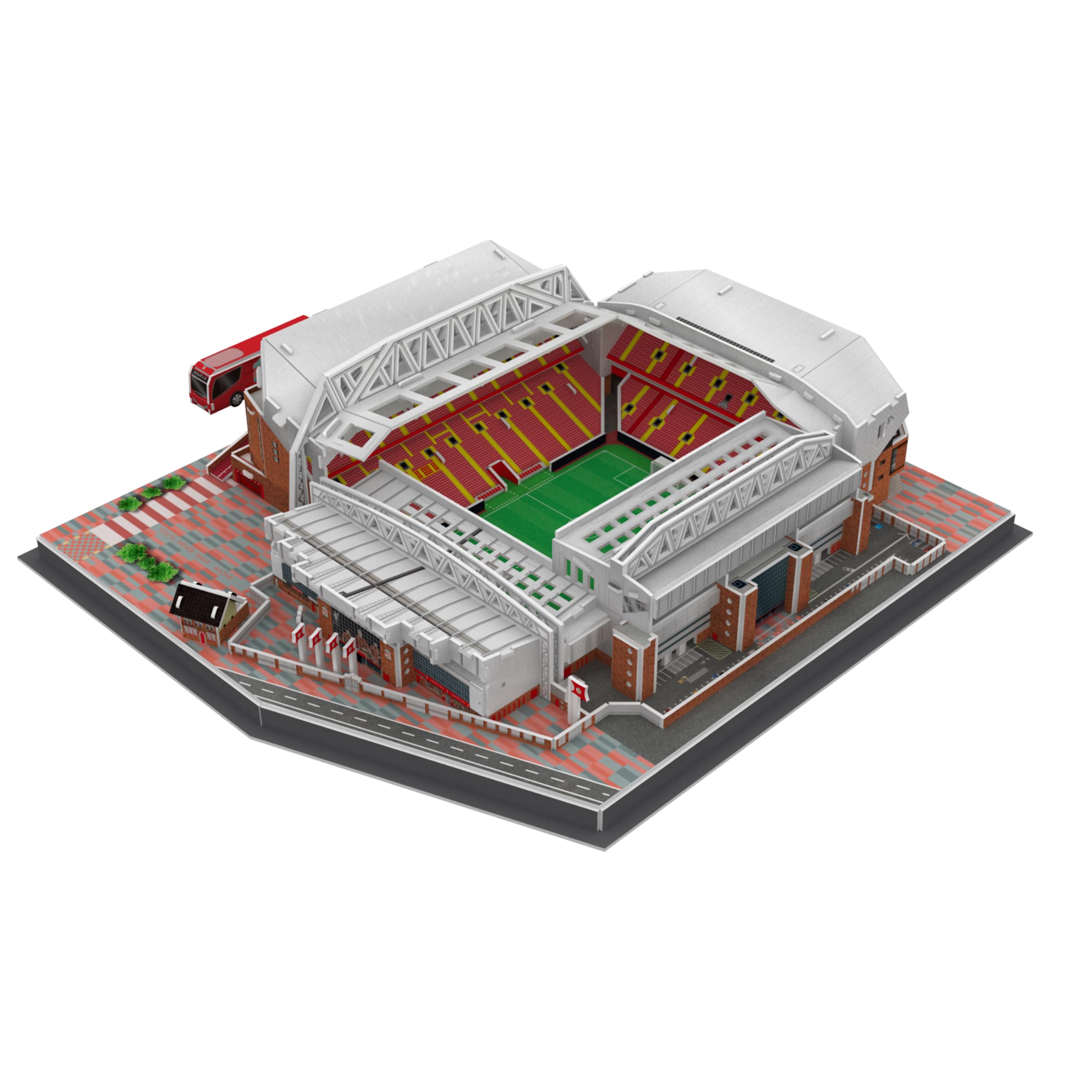 University Games Liverpool FC Anfield Stadium 3D Puzzle | 141 Pieces | Age 7+ 4