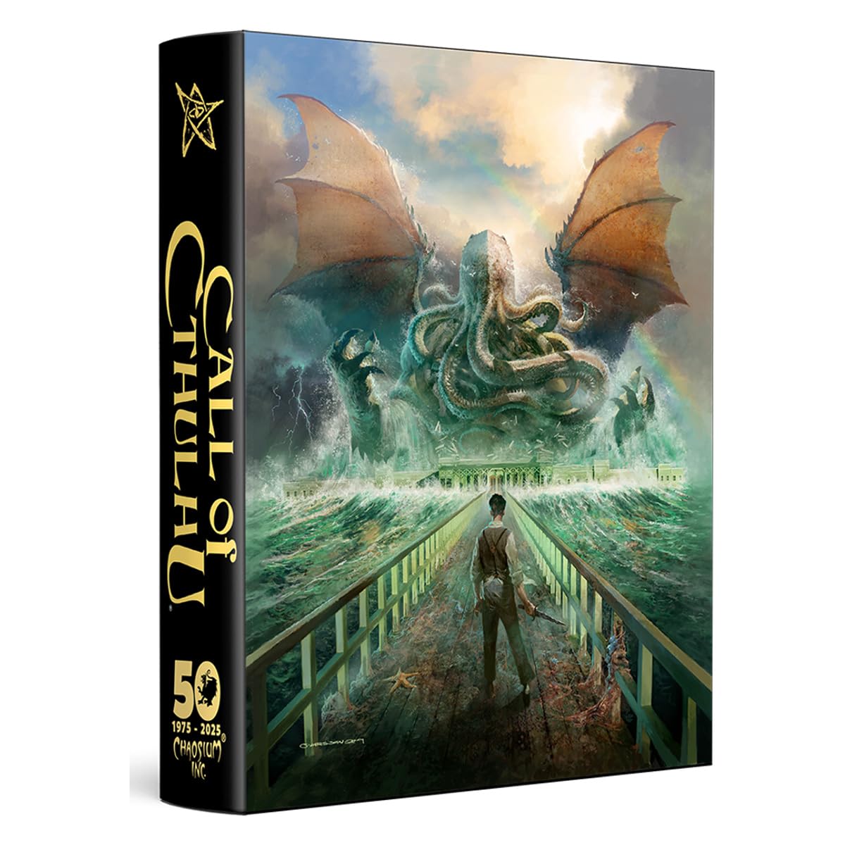 Chaosium Call of Cthulhu 50th Anniversary Slipcase Set | Hardcover Core Collection 1
