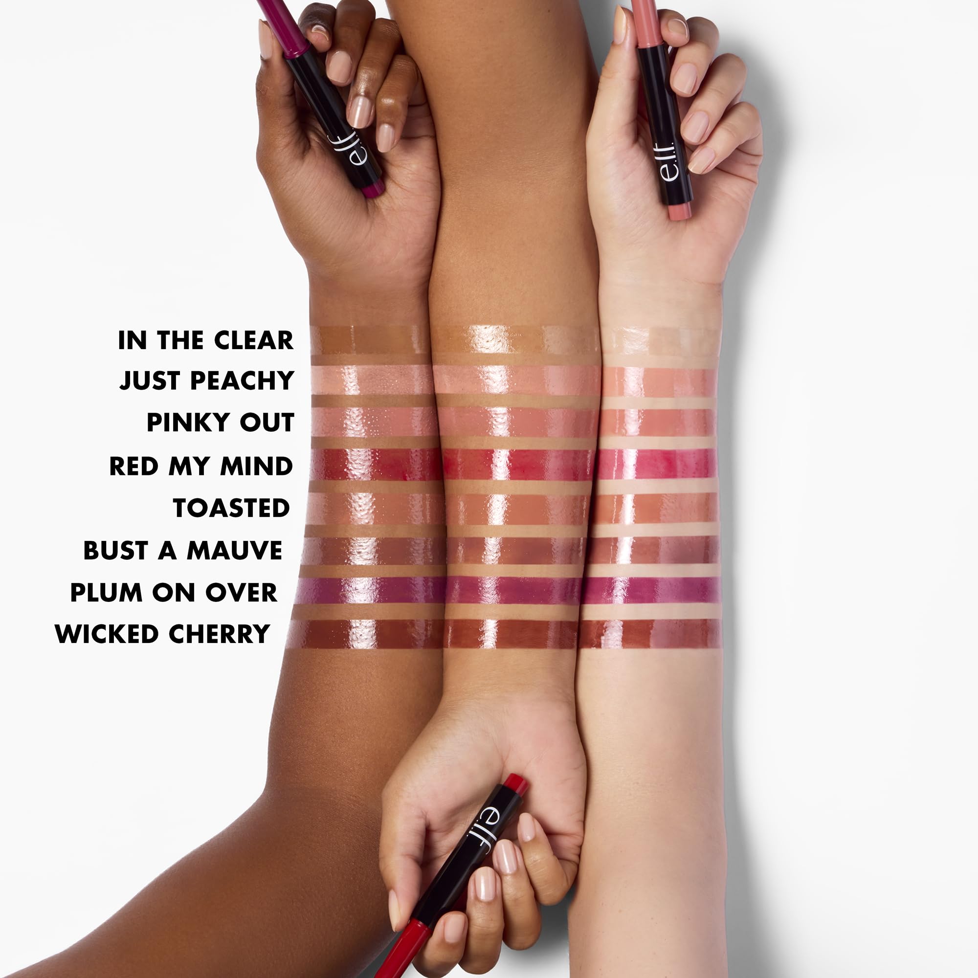 e.l.f. Pout Clout Lip Plumping Pen - Sheer Color, Gloss & Plumping Effect | Vegan & Cruelty-Free 3
