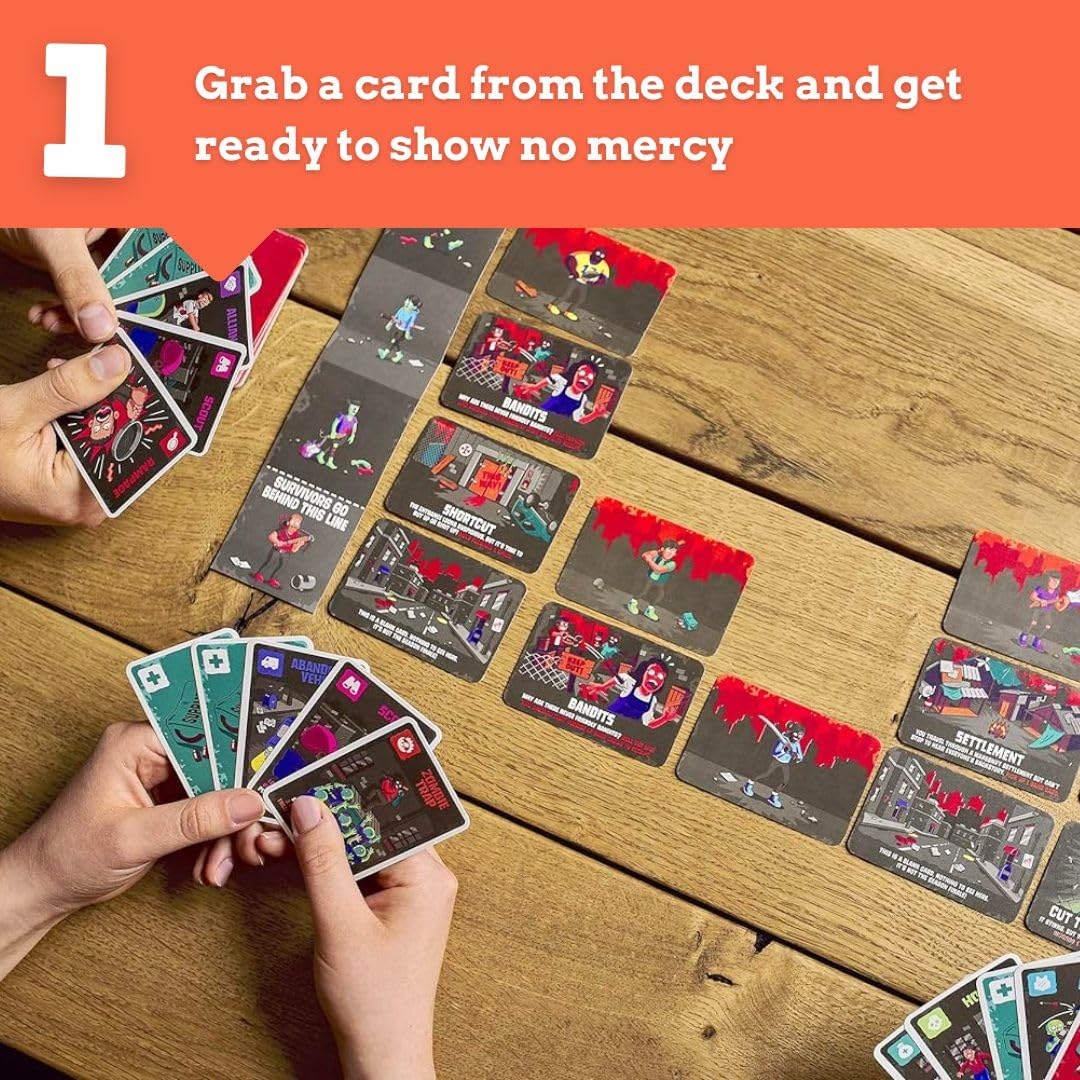 Ridley's Games Selfish: Zombie Edition Game GME028 Strategy Card Game | Multicoloured 3