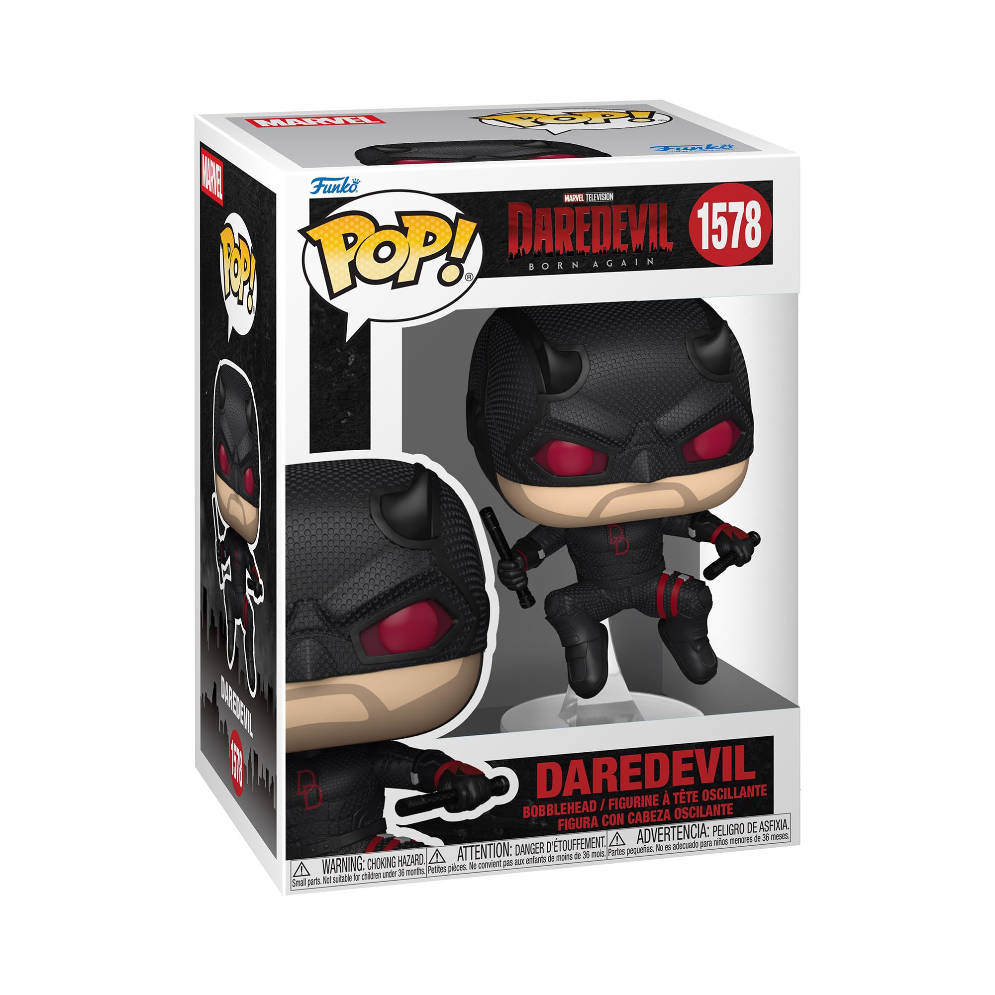 Funko POP! Marvel: Daredevil Born Again - Daredevil POP 1 | Vinyl Figure | 3.75 in 1