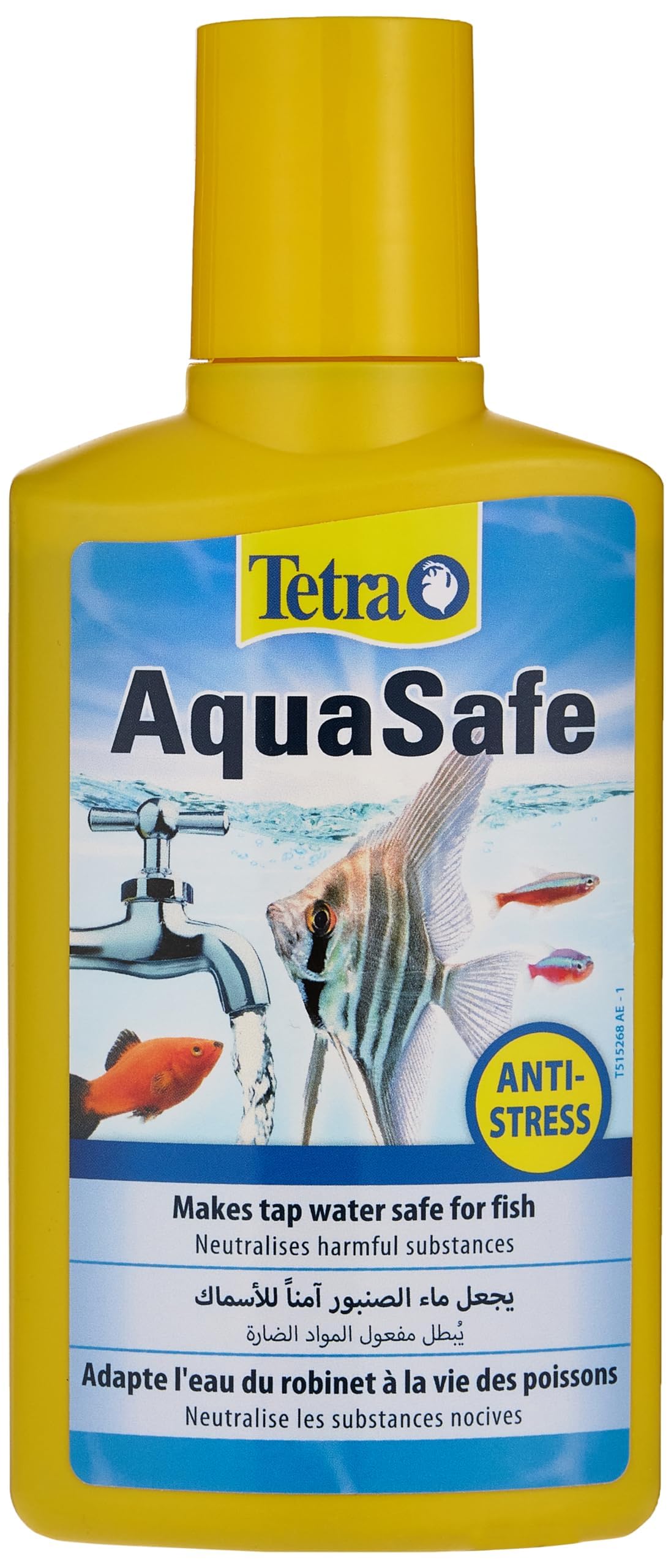 Tetra AquaSafe Water Treatment - Makes Tap Water Safe for Fish | 250ml Liquid 1