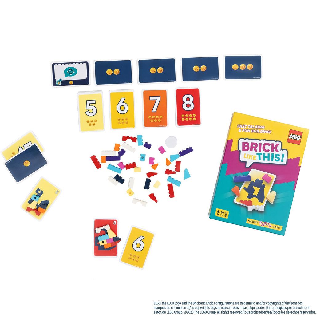 Asmodee Brick Like This! The Official LEGO Party Game