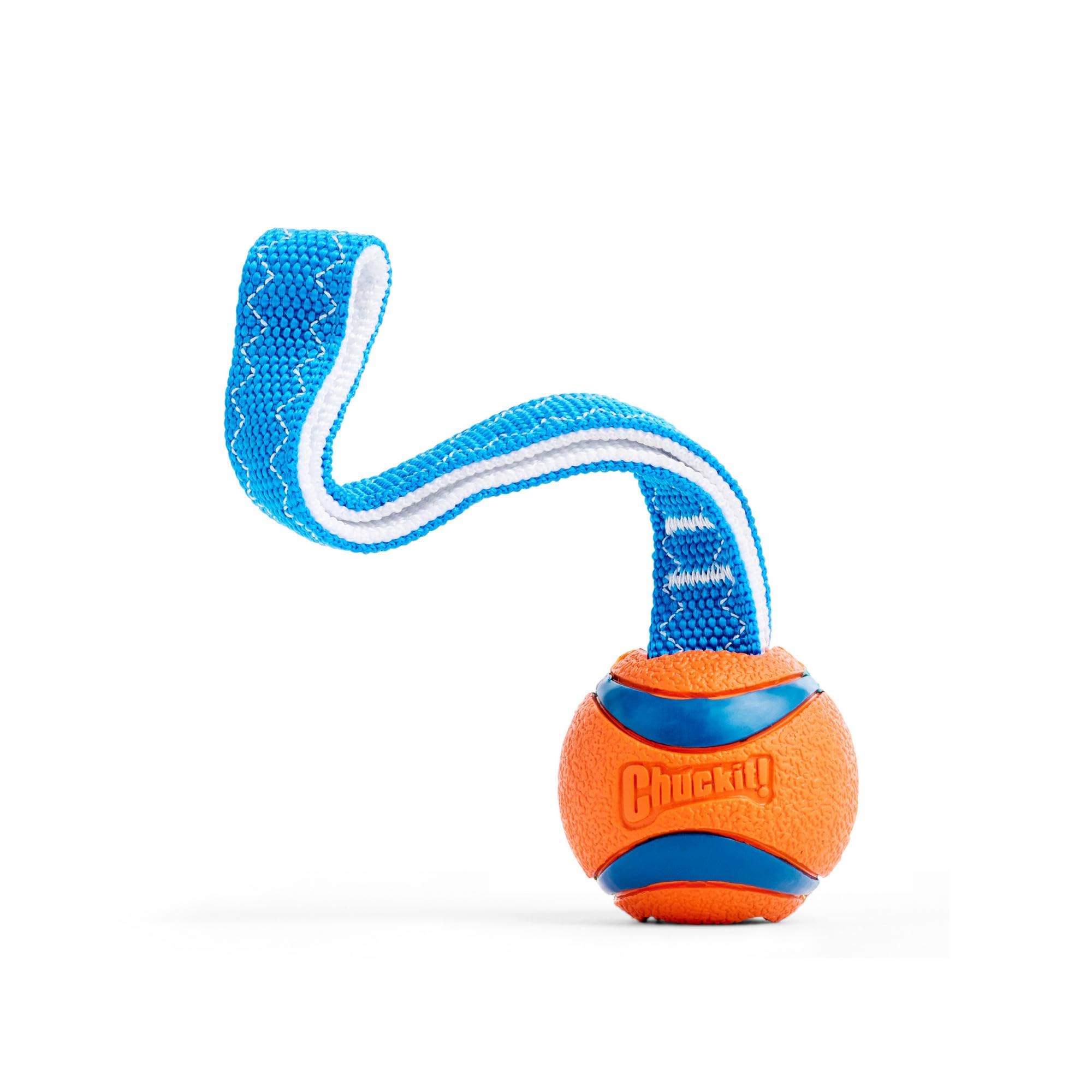 Chuckit! Ultra Tug Dog Toy - Durable Rubber for Tug of War | High Bounce | Small Size 1