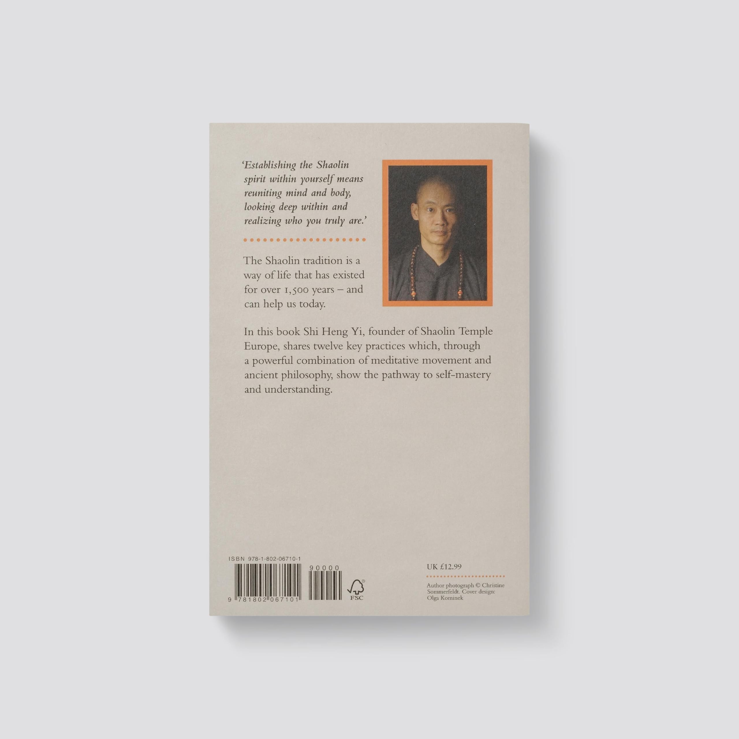 Yi, Shi Heng - Shaolin Spirit: The Way to Self-Mastery | Paperback 2
