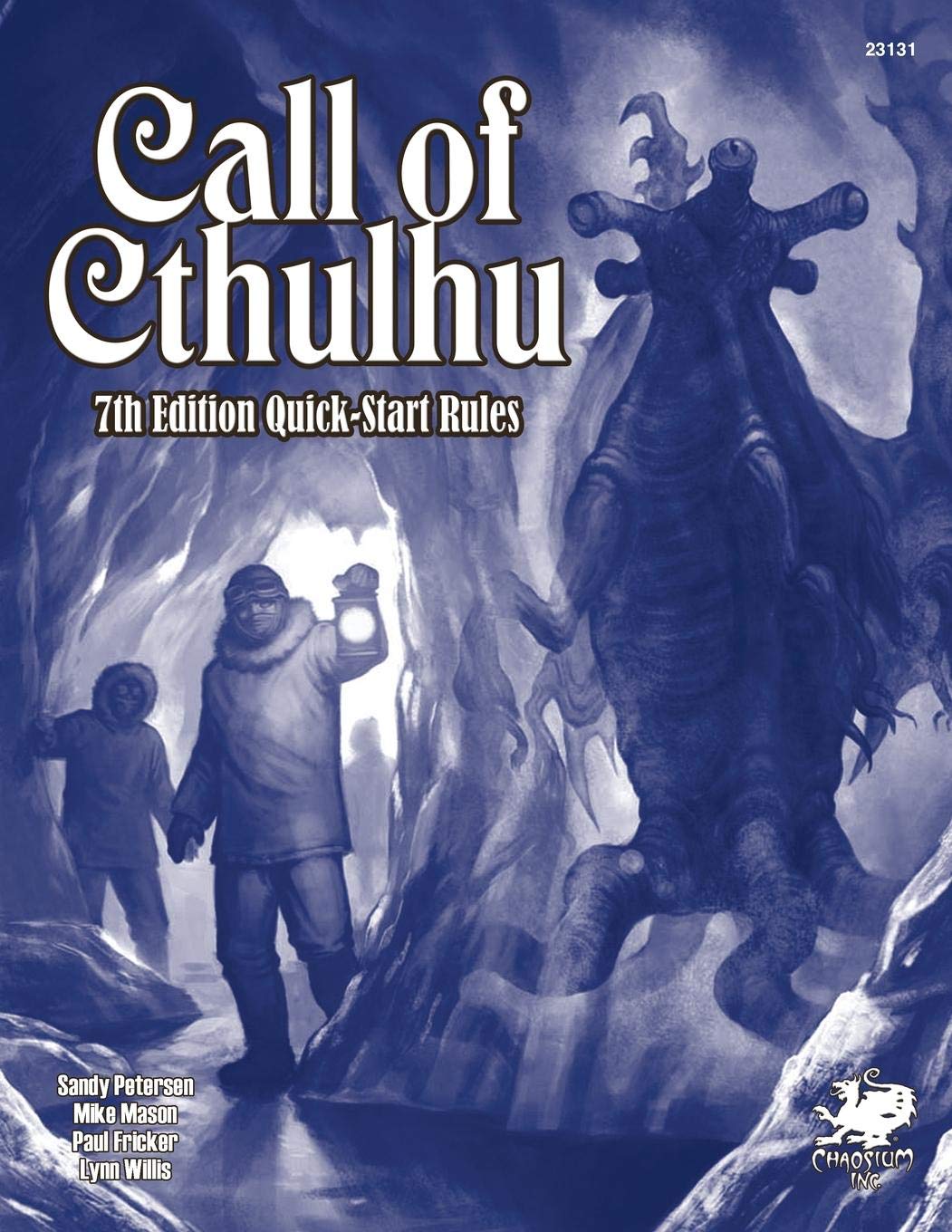 Chaosium Call of Cthulhu 7th Edition Quick-Start Rules [Paperback]