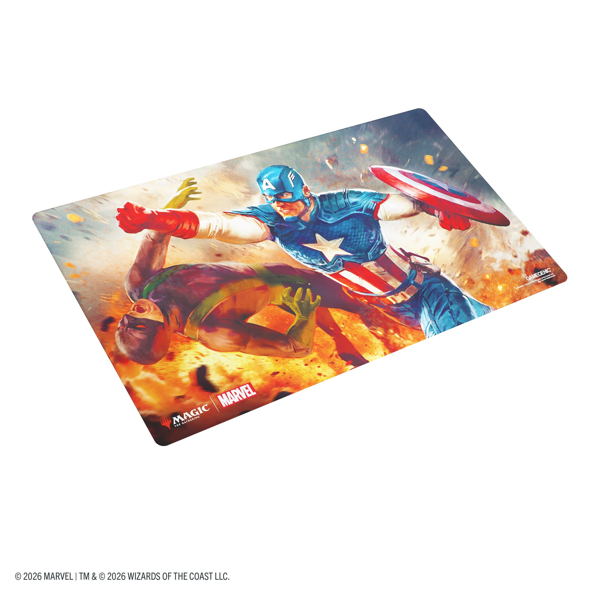 Gamegenic Magic: The Gathering Marvel Super Heroes Prime Playmat - Captain America