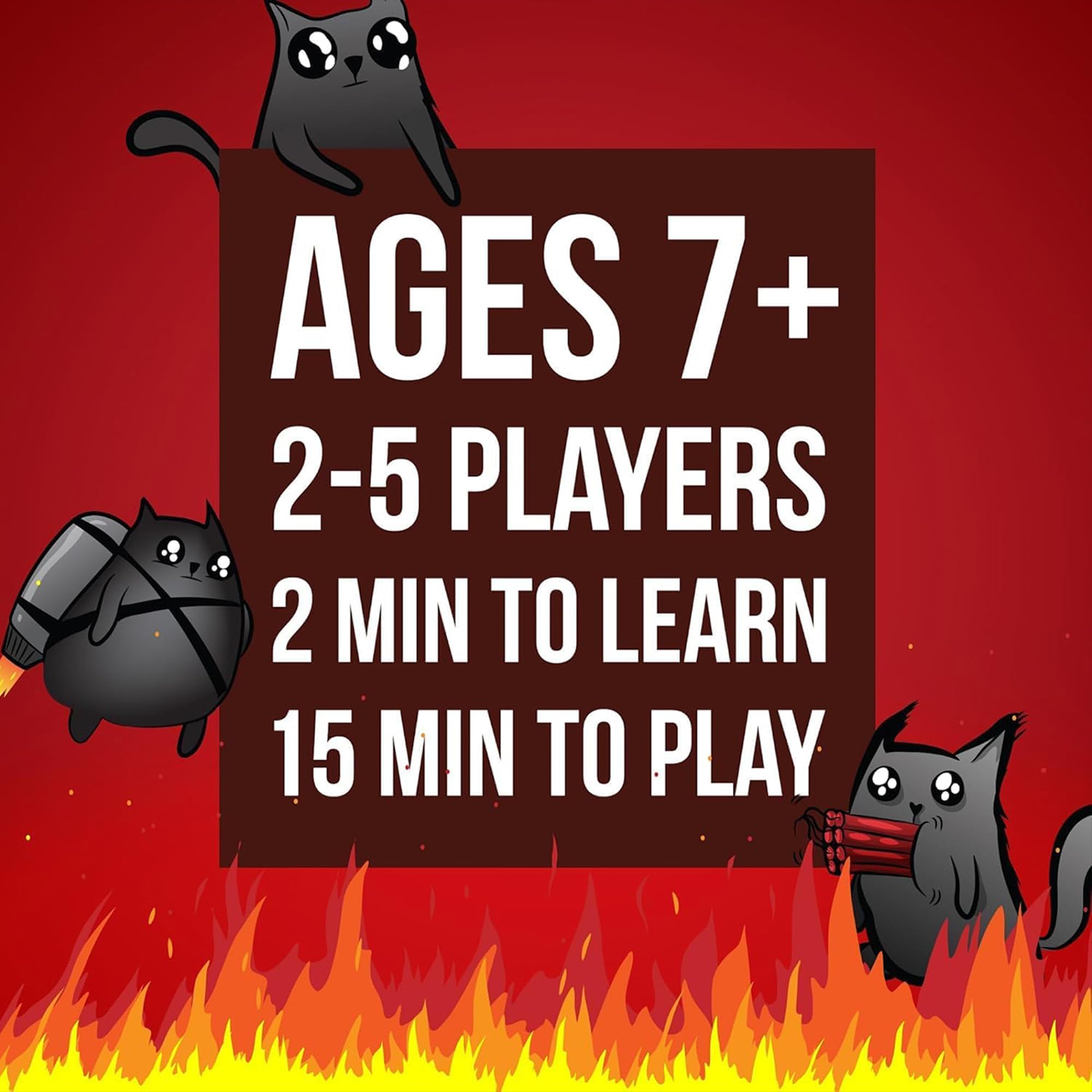 Exploding Kittens Original Edition Card Game - 2-5 Players | Ages 7+ | Collectible Tin 2
