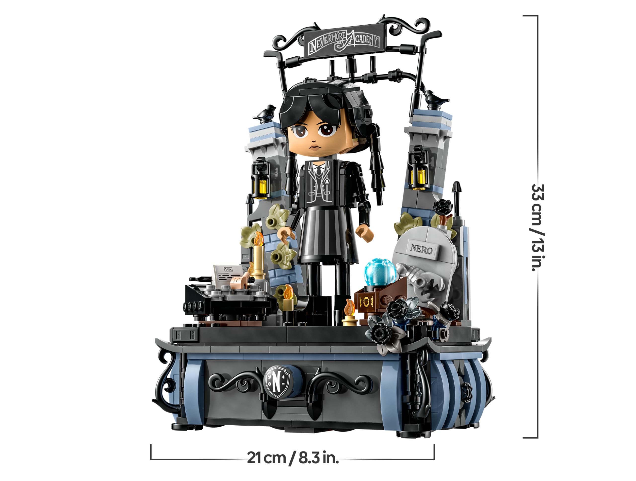LEGO Wednesday Addams Figure Set - Posable Collectible Building Toy for Kids 10+ 2