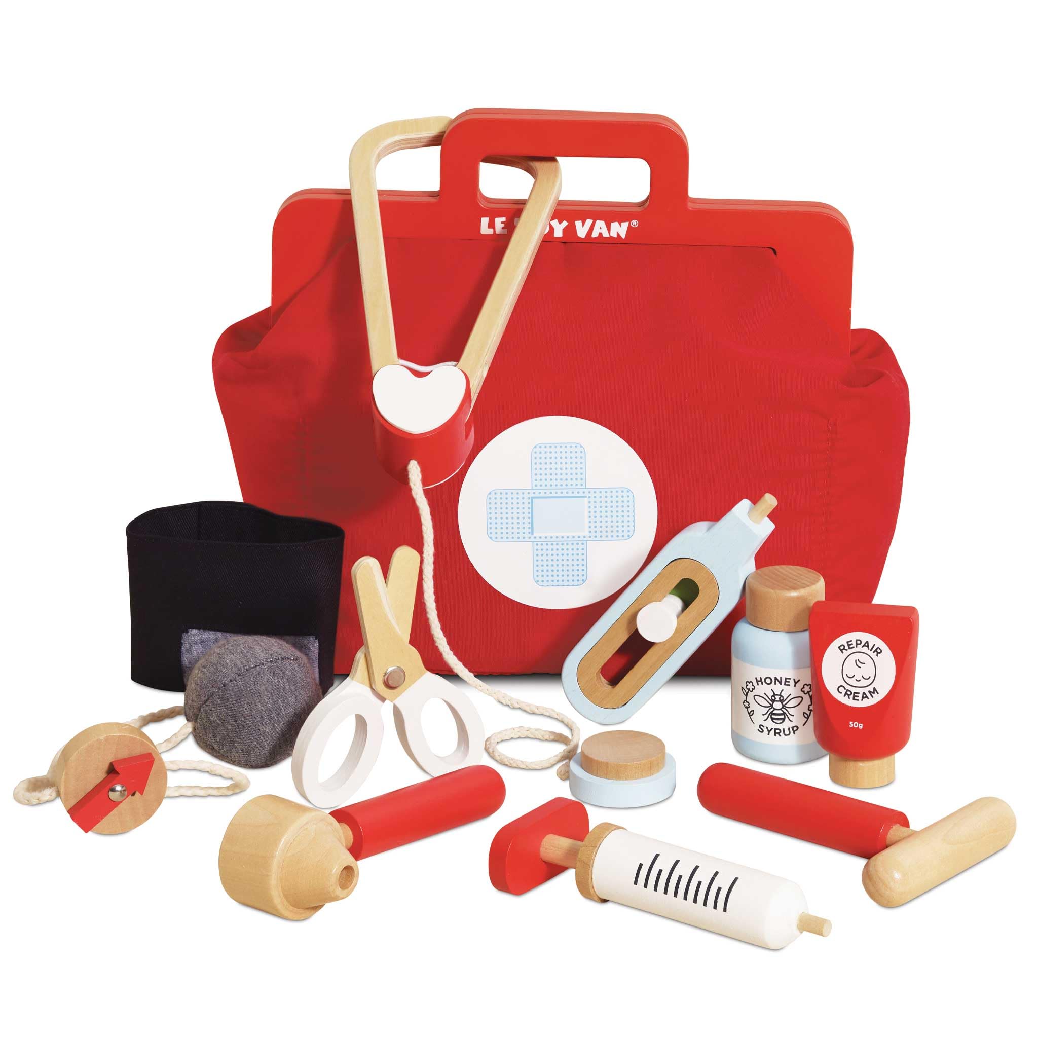 Le Toy Van Honeybake Wooden Doctor's Play Set | Role Play Toy for Ages 3+ 1