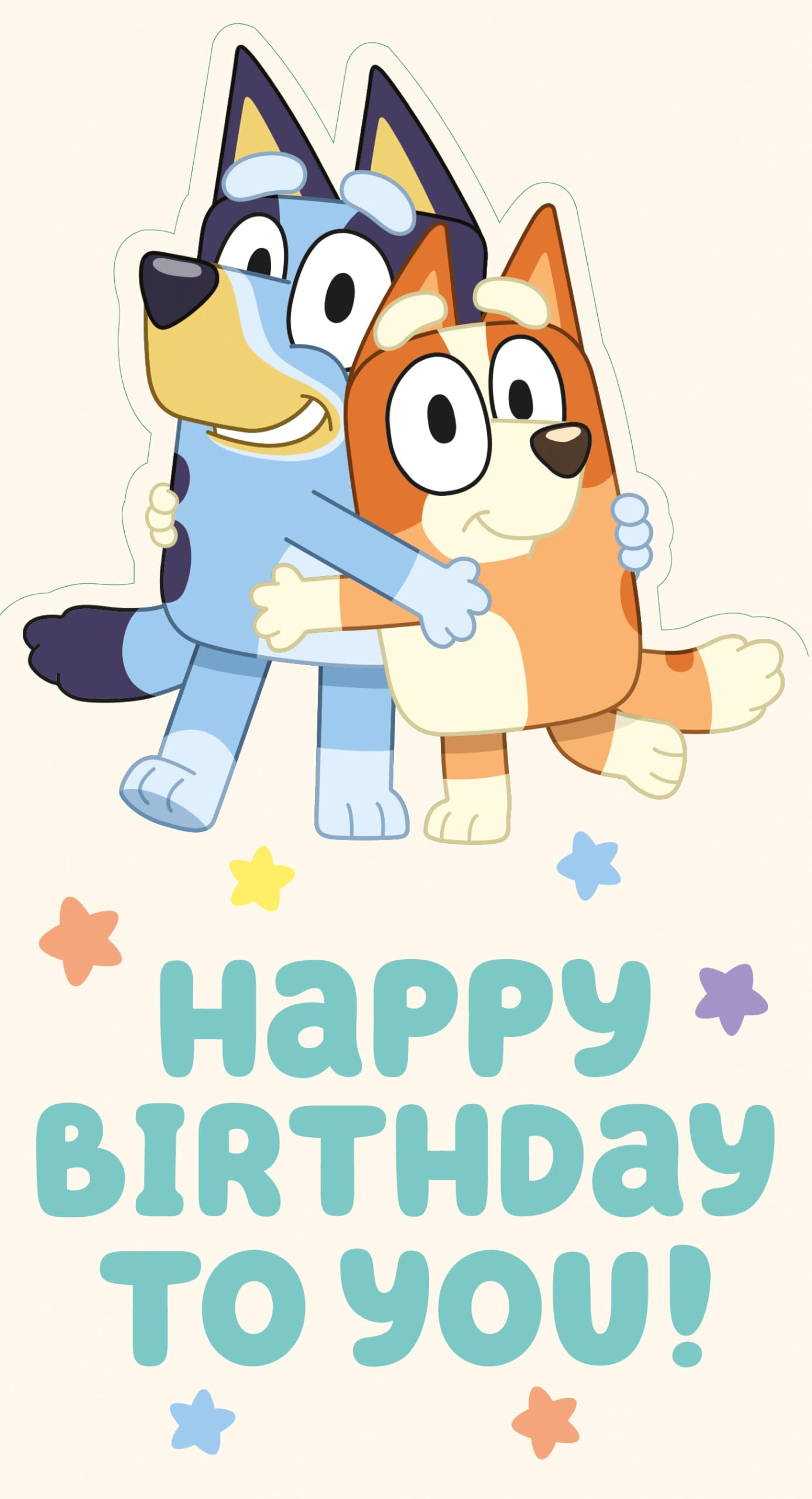 Danilo Promotions LTD Bluey Birthday Card - Officially Licensed | 210 x 290 mm