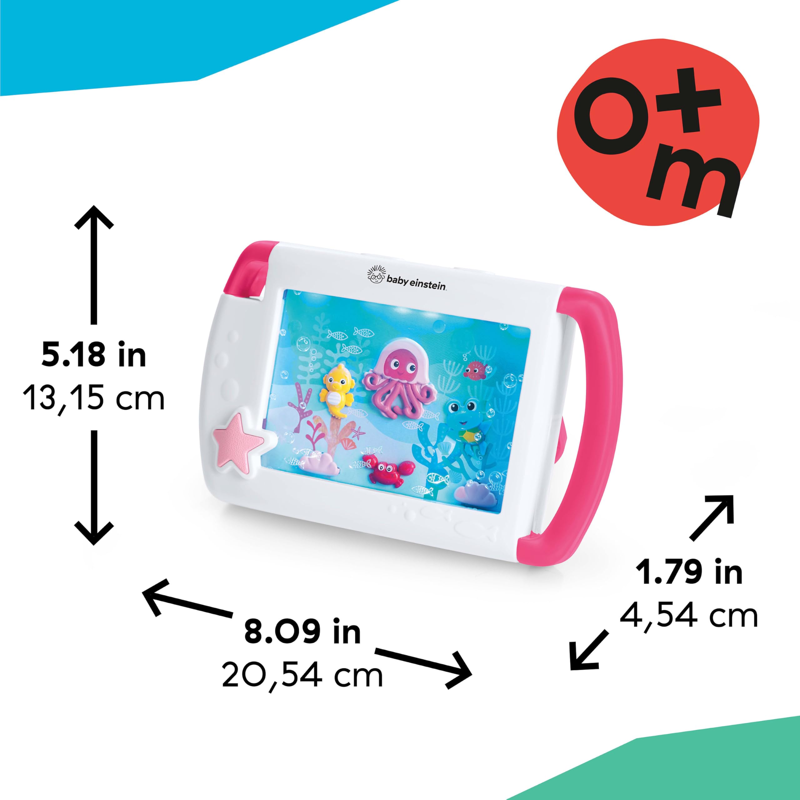 Baby Einstein On-the-Go Sea Dreams Soother - Portable Sound & Light Toy for 0+ Months 9