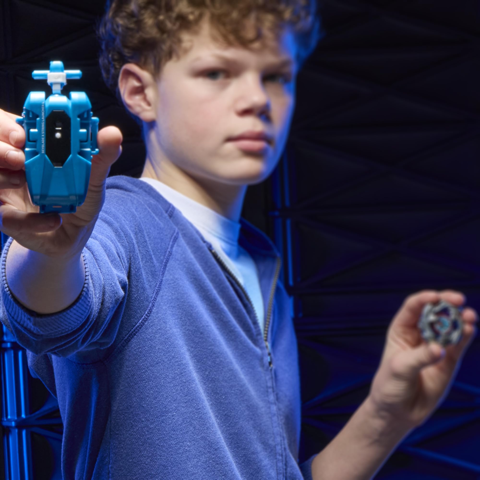 Beyblade Cobalt Dragoon 2-60C Left-Spin String Launcher Set | Ages 8+ | Metallic Blue 6