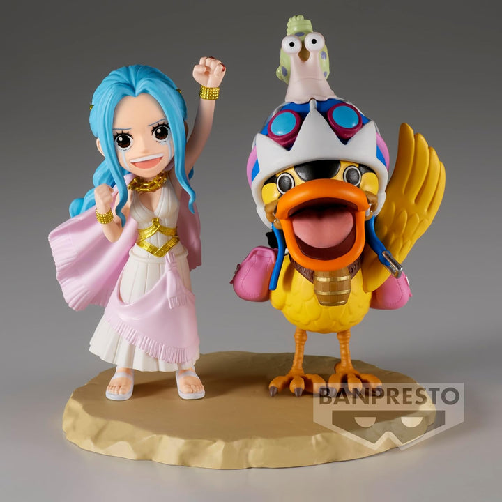 Banpresto World Collectable Log One Piece - Nefeltari Vivi & Karoo Action Figure (BPR89559)