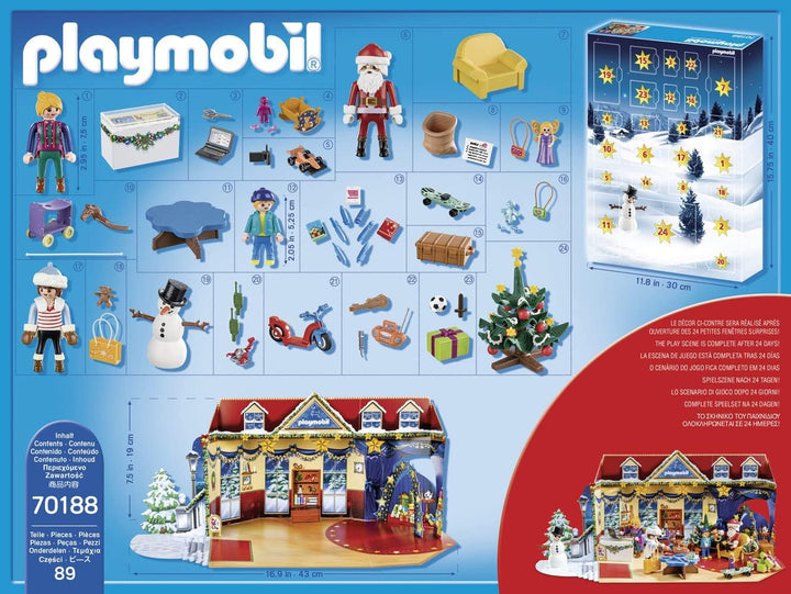 PLAYMOBIL - Christmas Toy Store Advent Calendar (70188)