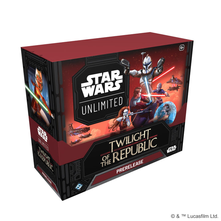 Fantasy Flight Games Star Wars: Unlimited Twilight of the Republic Prerelease Box (SWH0304EN)