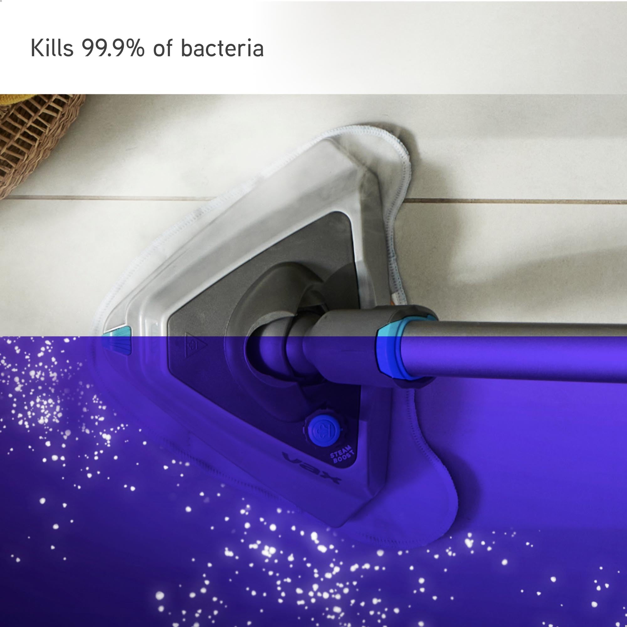 Vax Steam Detergent Citrus Burst - Kills 99.9% Bacteria | Streak Free | 1L Liquid 2