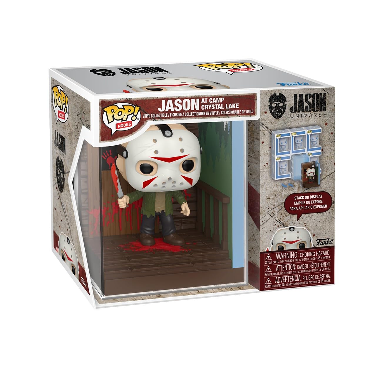 Funko POP! Nooks Jason Voorhees - Friday the 13th Collectible Figure [Movie Theme] 1