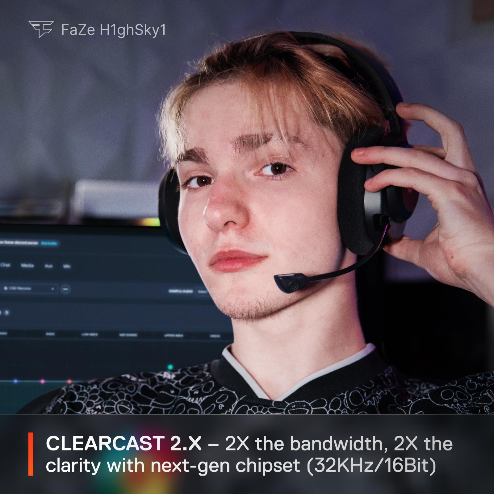 SteelSeries Arctis Nova 5 Wireless - Gaming Headset for PC, PS5, PS4, Switch, Xbox - 60H Battery, 2.4GHz & Bluetooth, ClearCast Mic 9