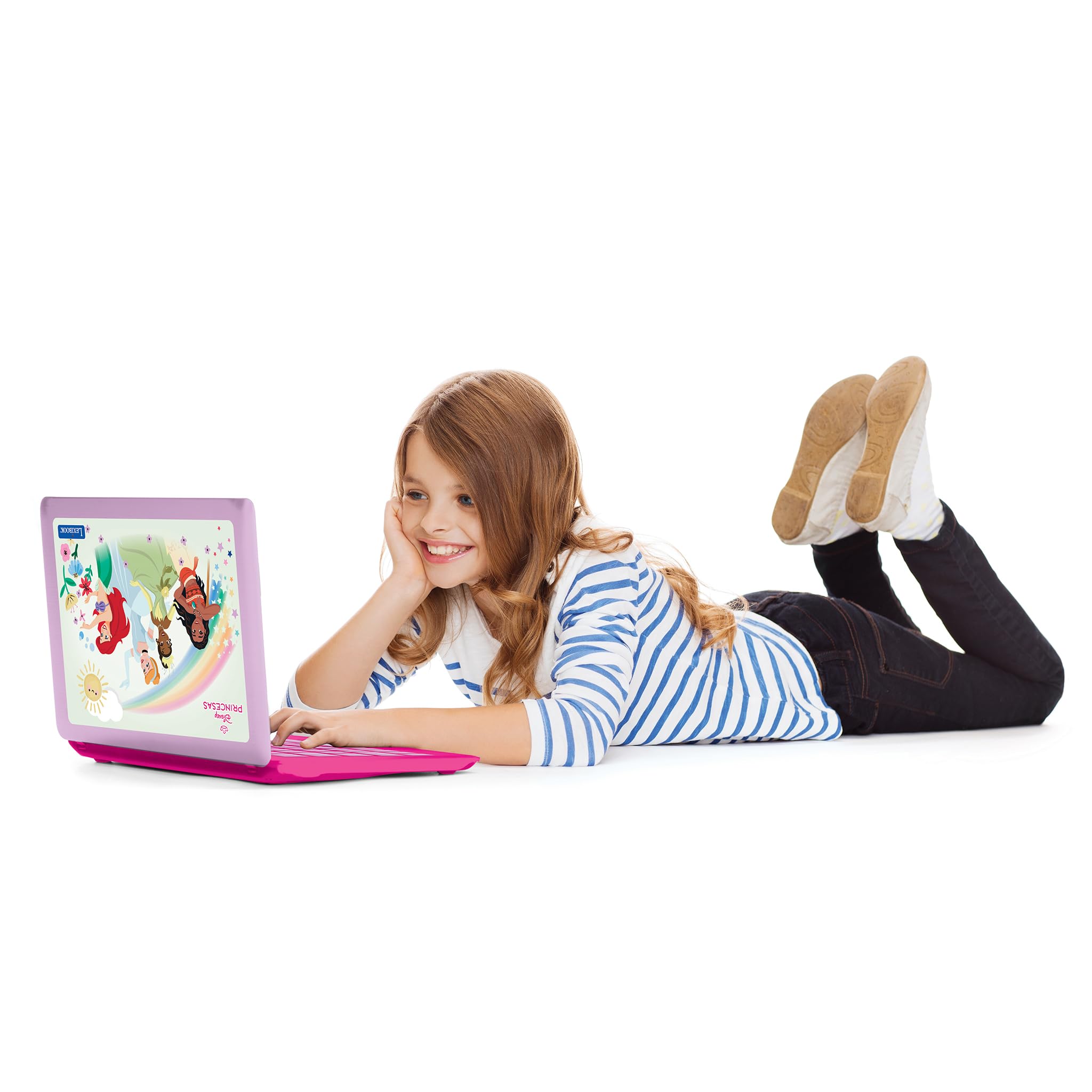 LEXIBOOK Disney Princess Bilingual Educational Laptop - Spanish/English Learning for Kids 11