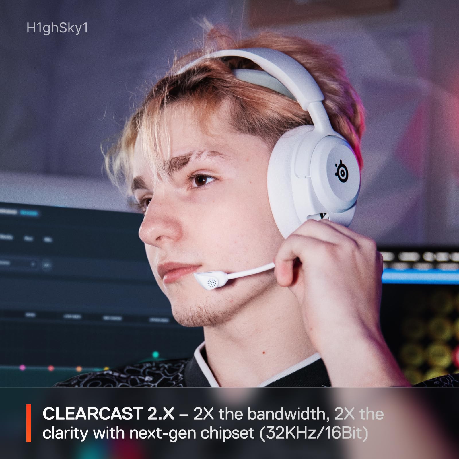 SteelSeries Arctis Nova 5X Wireless Gaming Headset for Xbox - White 9