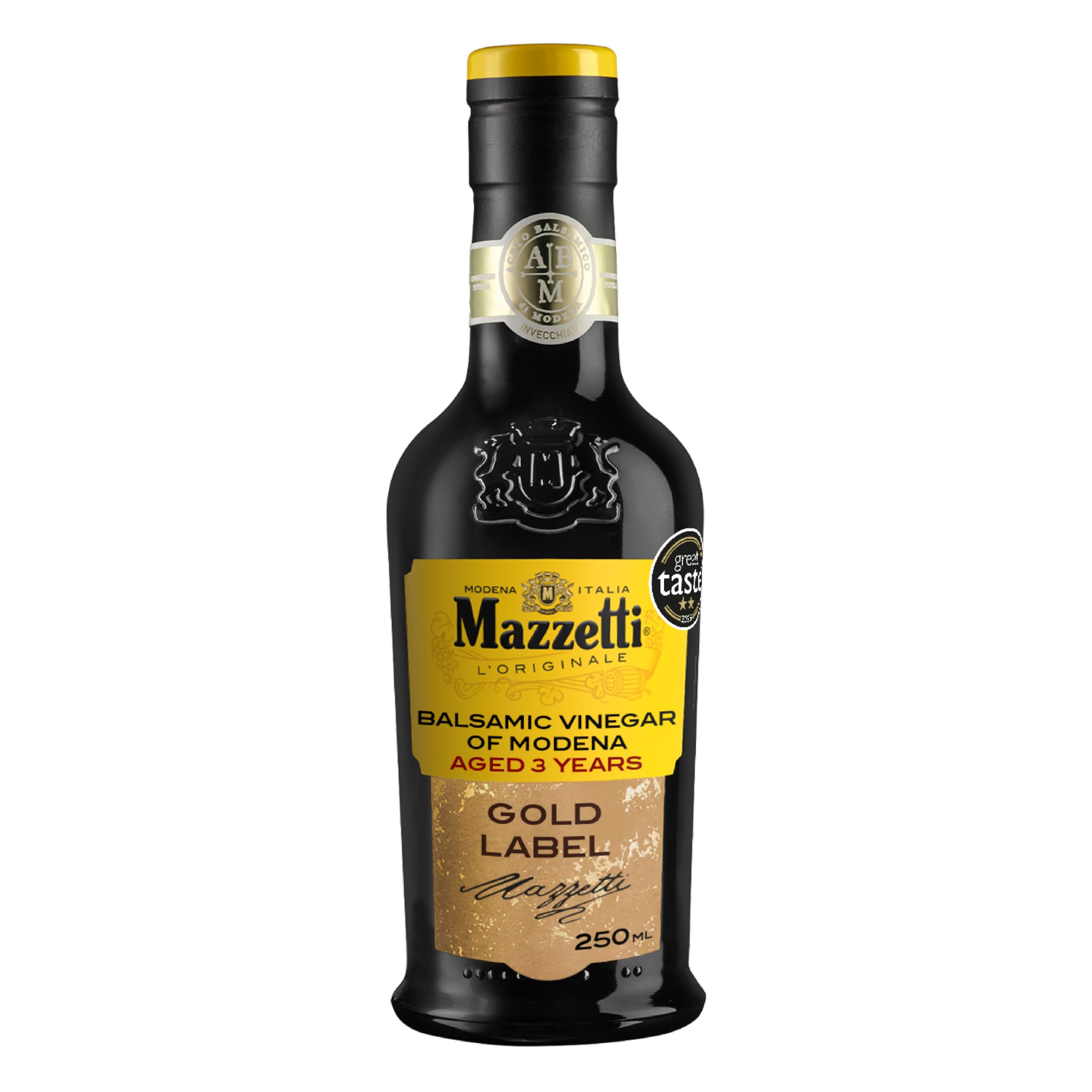 Mazzetti Gold Label Balsamic Vinegar of Modena - Aged 3+ Years | 250ml