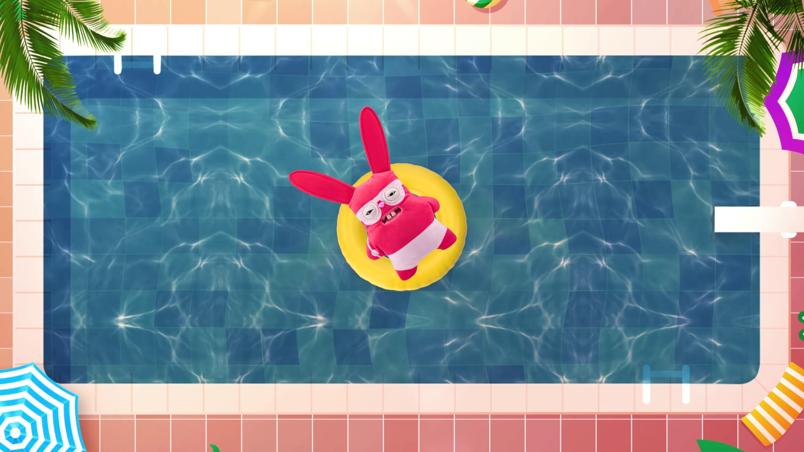 Fuggler Vacay Vibes - Rabid Rabbit Red Plush Collectible Toy (9") 12