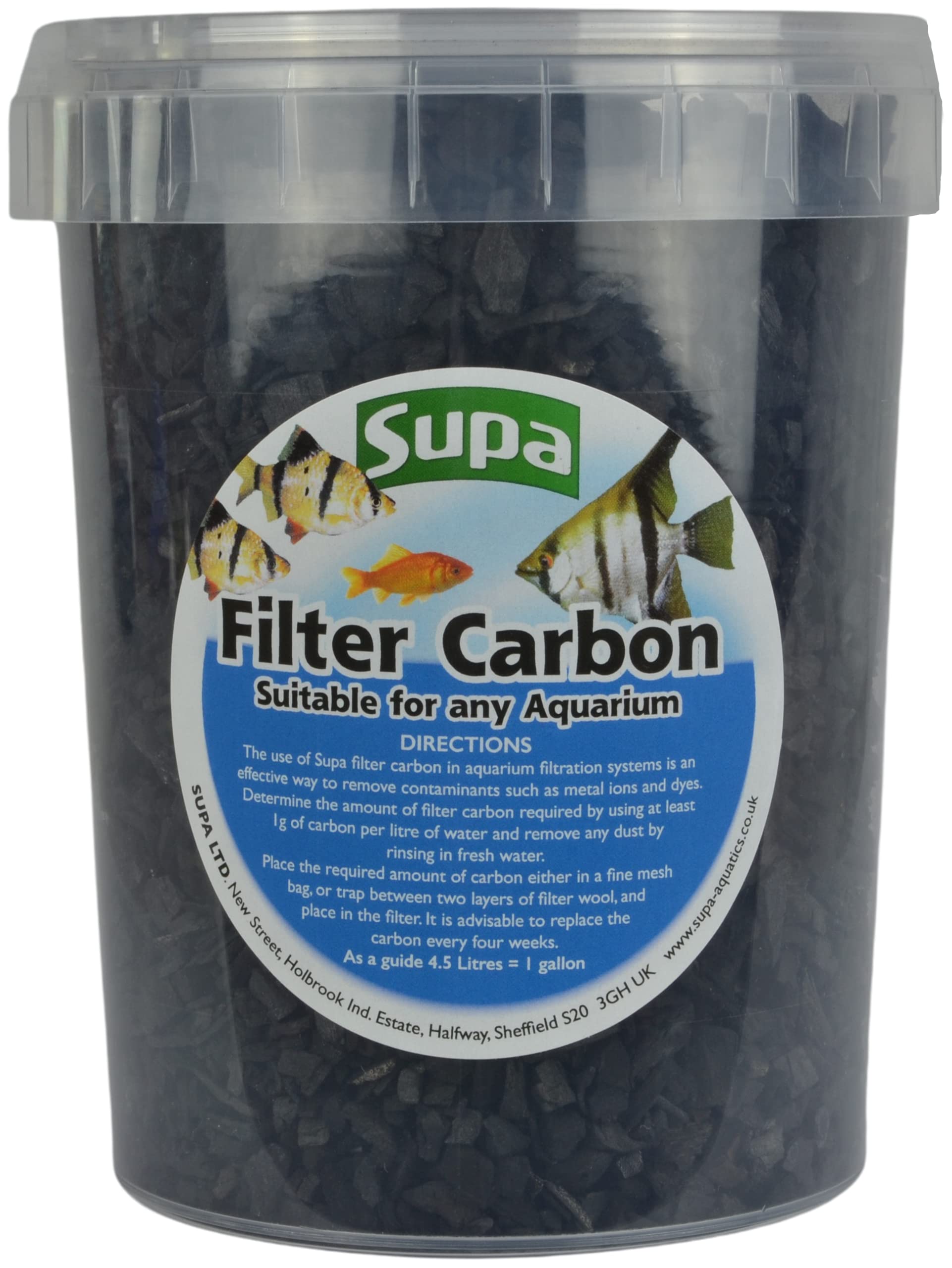 Supa Filter Carbon - Removes Contaminants & Odour | 1 Litre Bucket 3