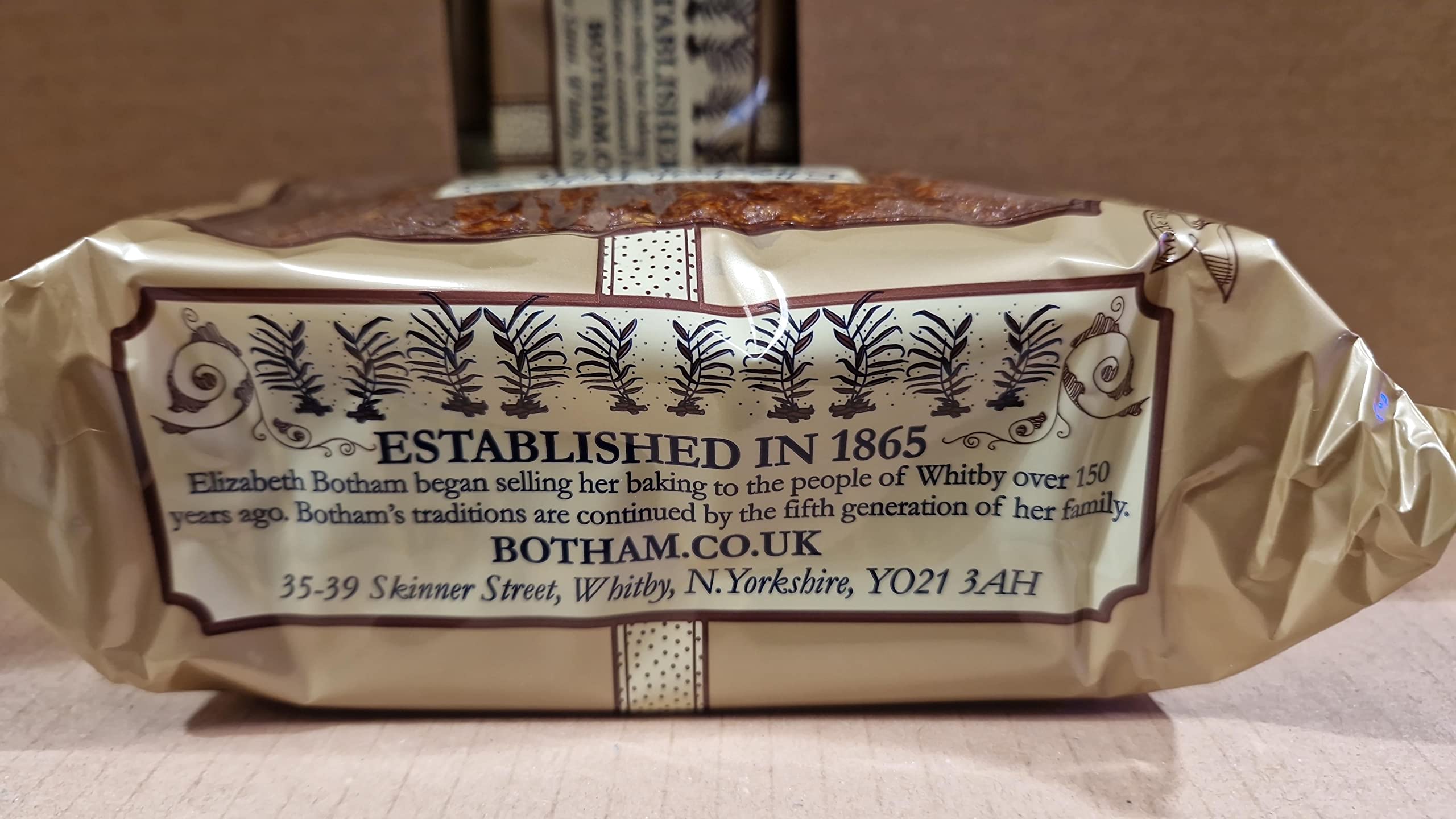 Botham's Yorkshire Ginger Parkin Cake, 400 g – Traditioneller Haferflocken- und Sirup-Leckerbissen mit würzigem Ingwer