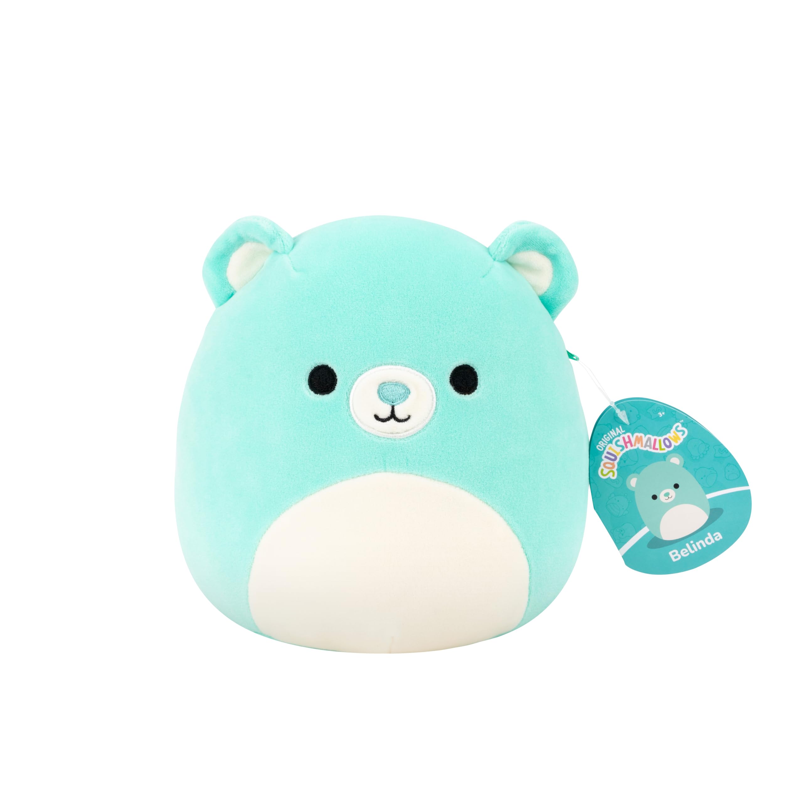 Squishmallows Belinda the Teal Bear - 7.5-Inch Plush Stuffed Animal for Kids 3+ 6