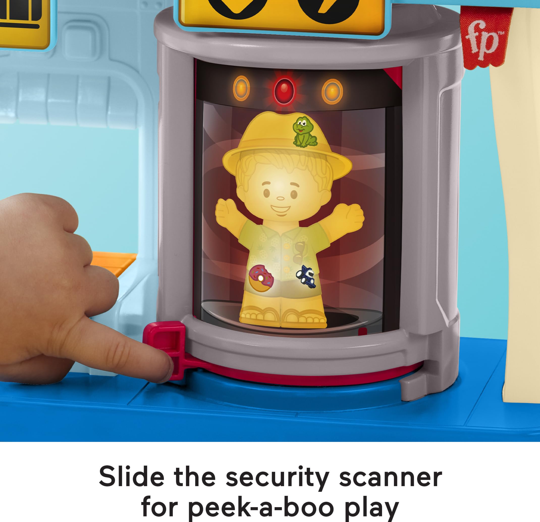 Little People Everyday Adventures Airport Playset with Airplane, Figures & Luggage | Ages 1-5 4
