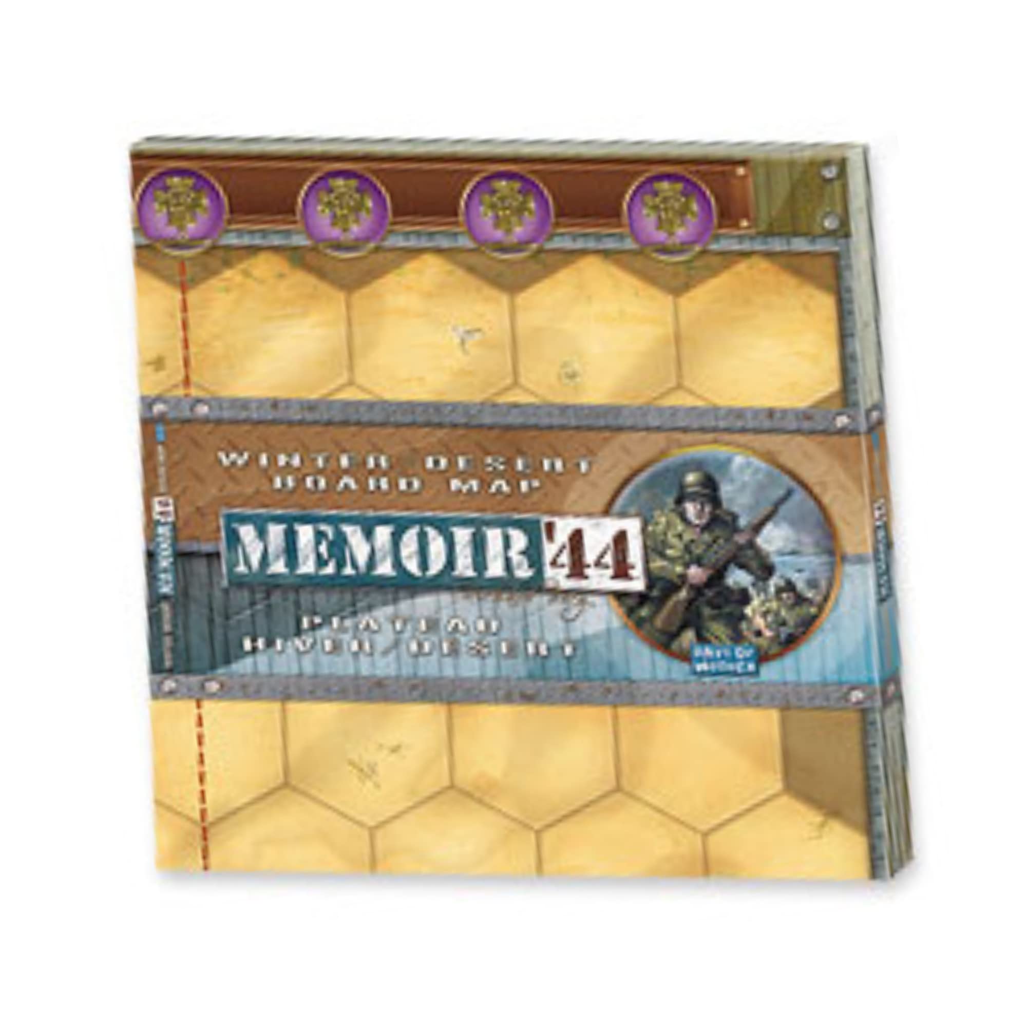 Asmodee Memoir '44 Winter/Desert Board Expansion | 2 Players | Ages 6+