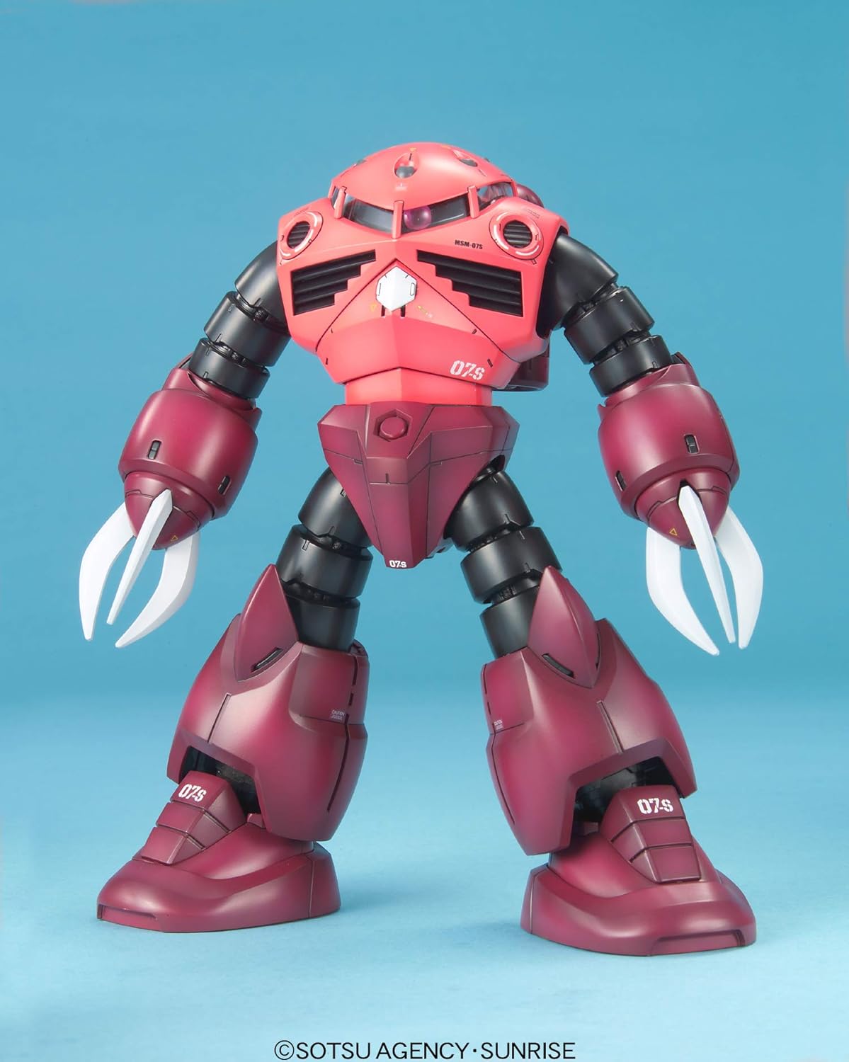 Bandai Spirits Gundam MG 1/100 Char's Z'Gok Model Kit - Master Grade Building Set for Ages 15+