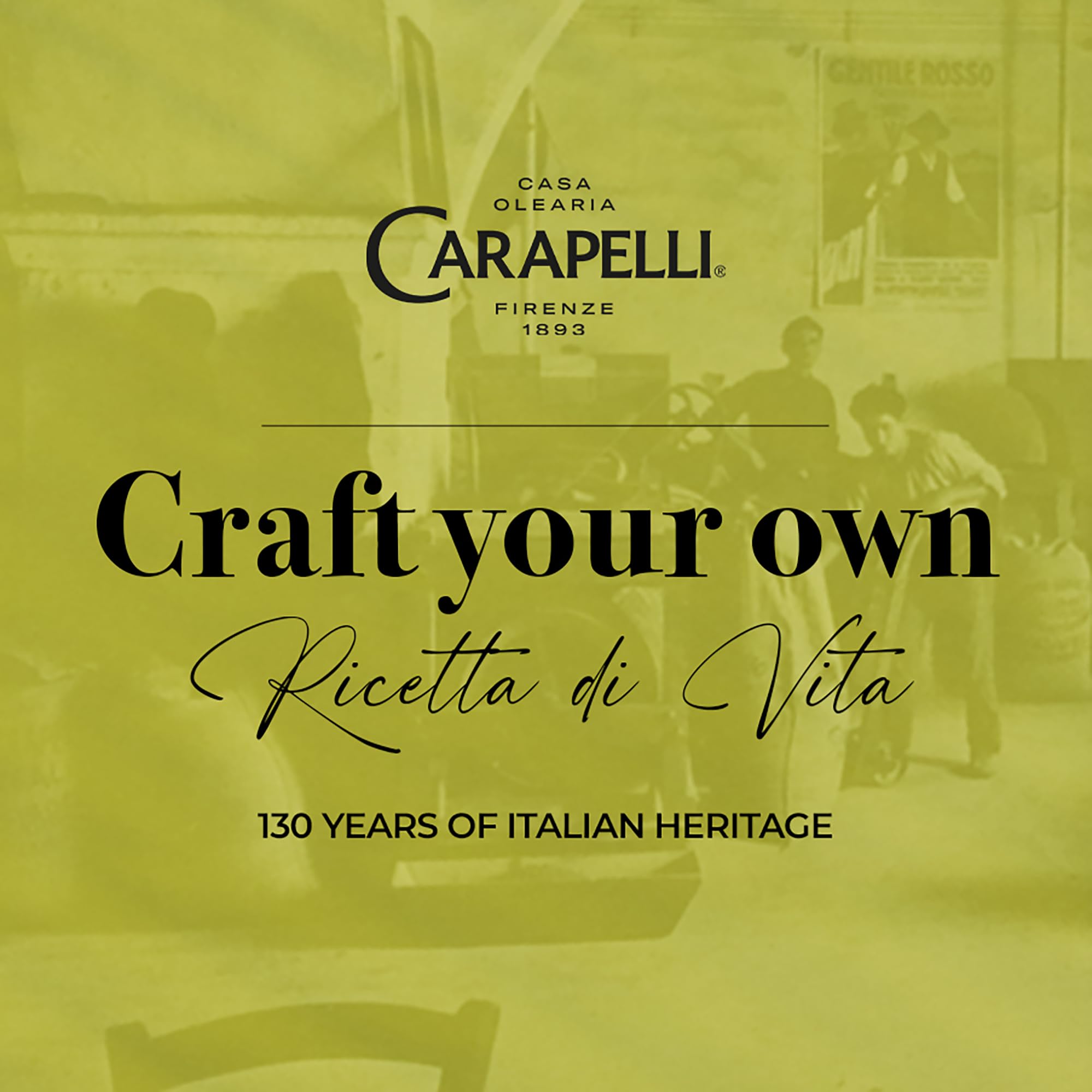 Carapelli Organic Extra Virgin Olive Oil - Balanced Flavor | Cold Pressed | 500ml 3