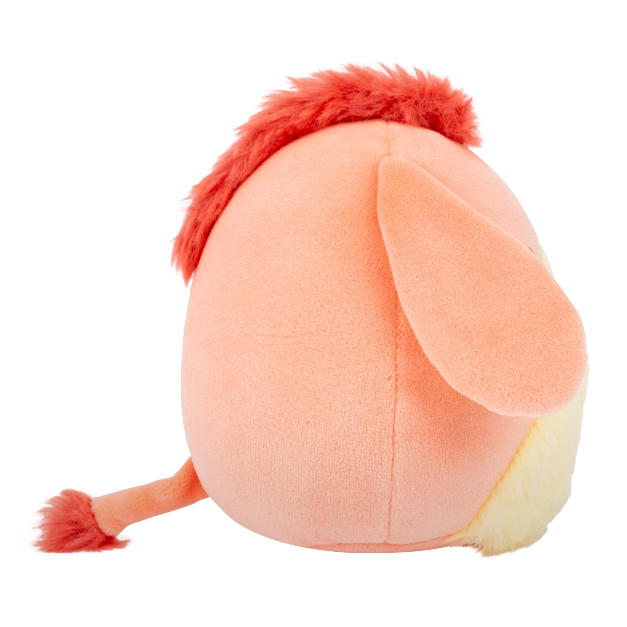 Squishmallows Llewyn the Peach Donkey - 7.5-Inch Soft Plush Toy | Classic Edition | Unisex Children 3
