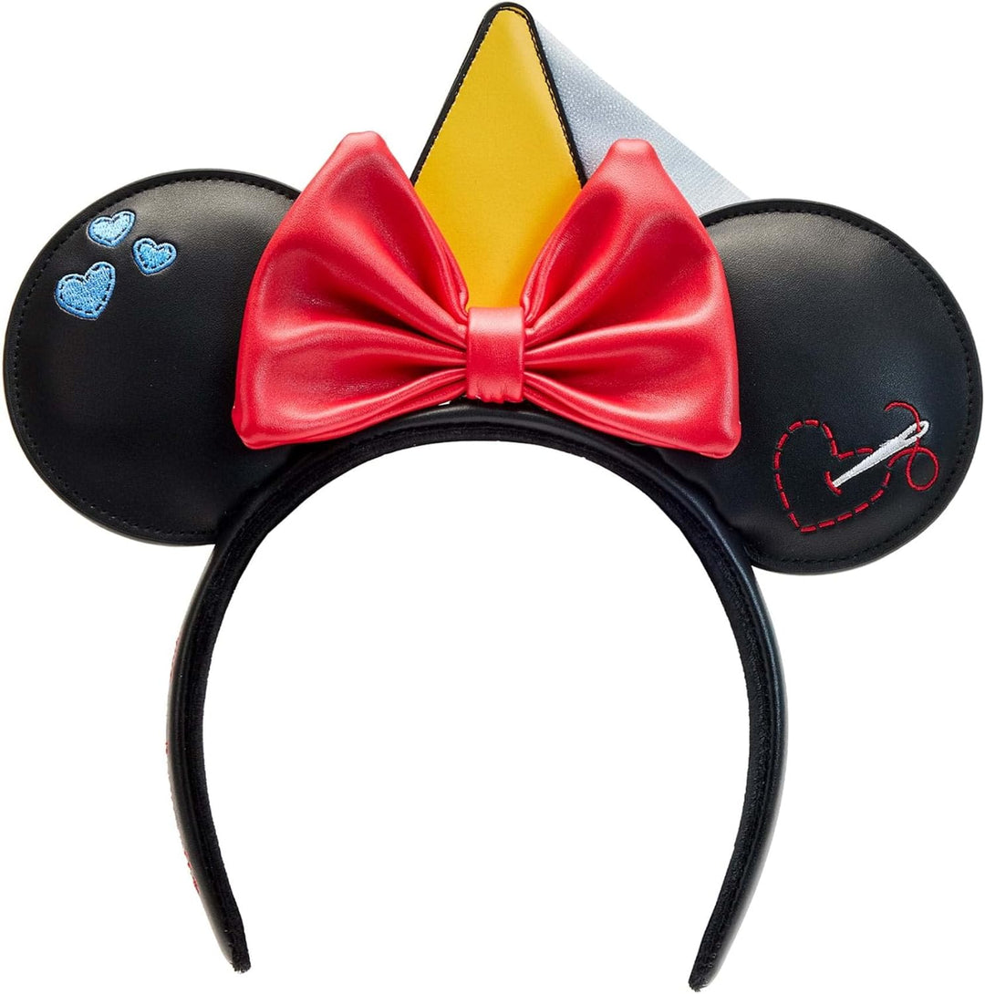 Loungefly Brave Little Tailor Minnie Mouse Ear Headband, Black, One Size